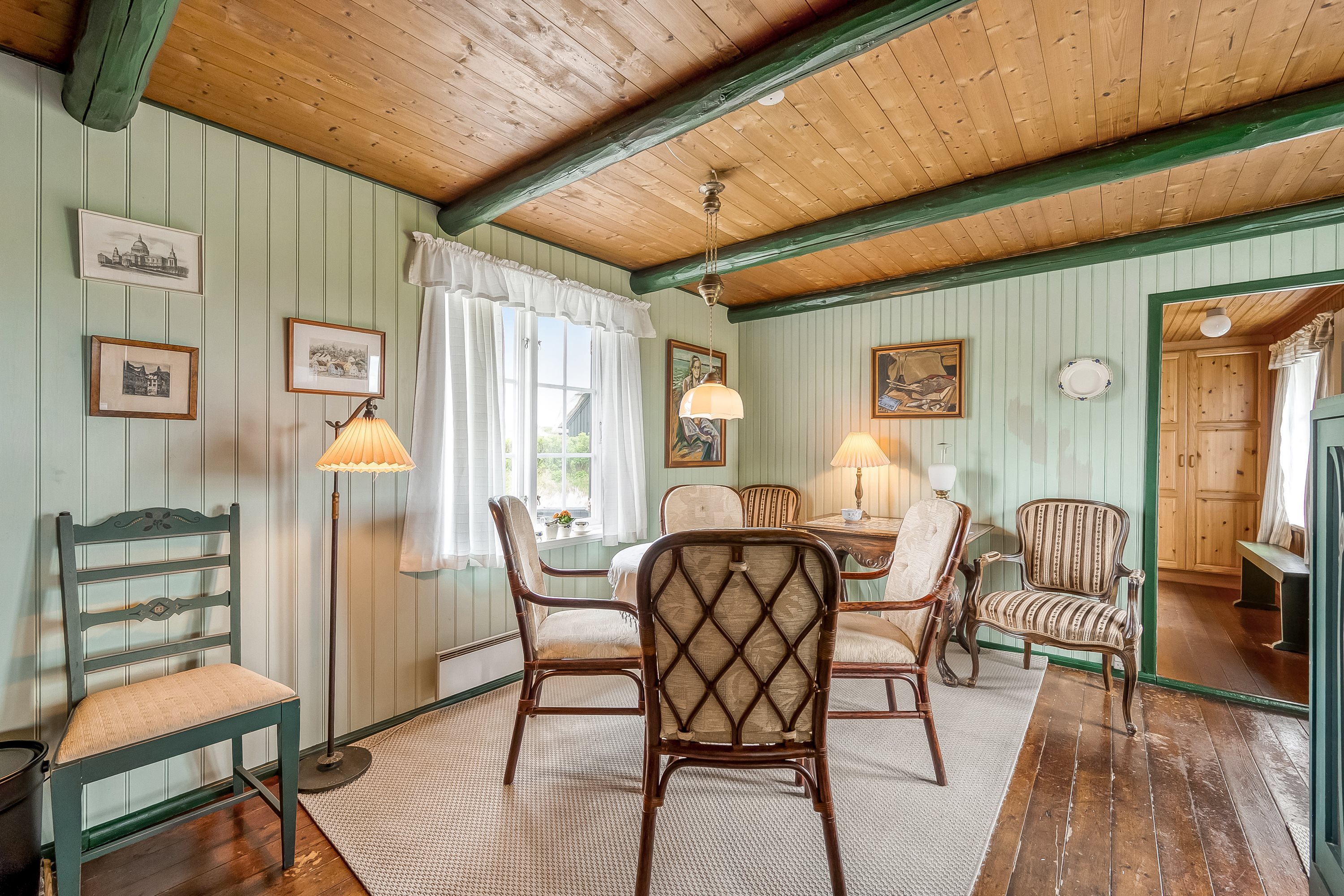 Fremhævet stue billede i fuldskærmstilstand. Billede af Hafavej 9, Søndervig, 6950 Ringkøbing