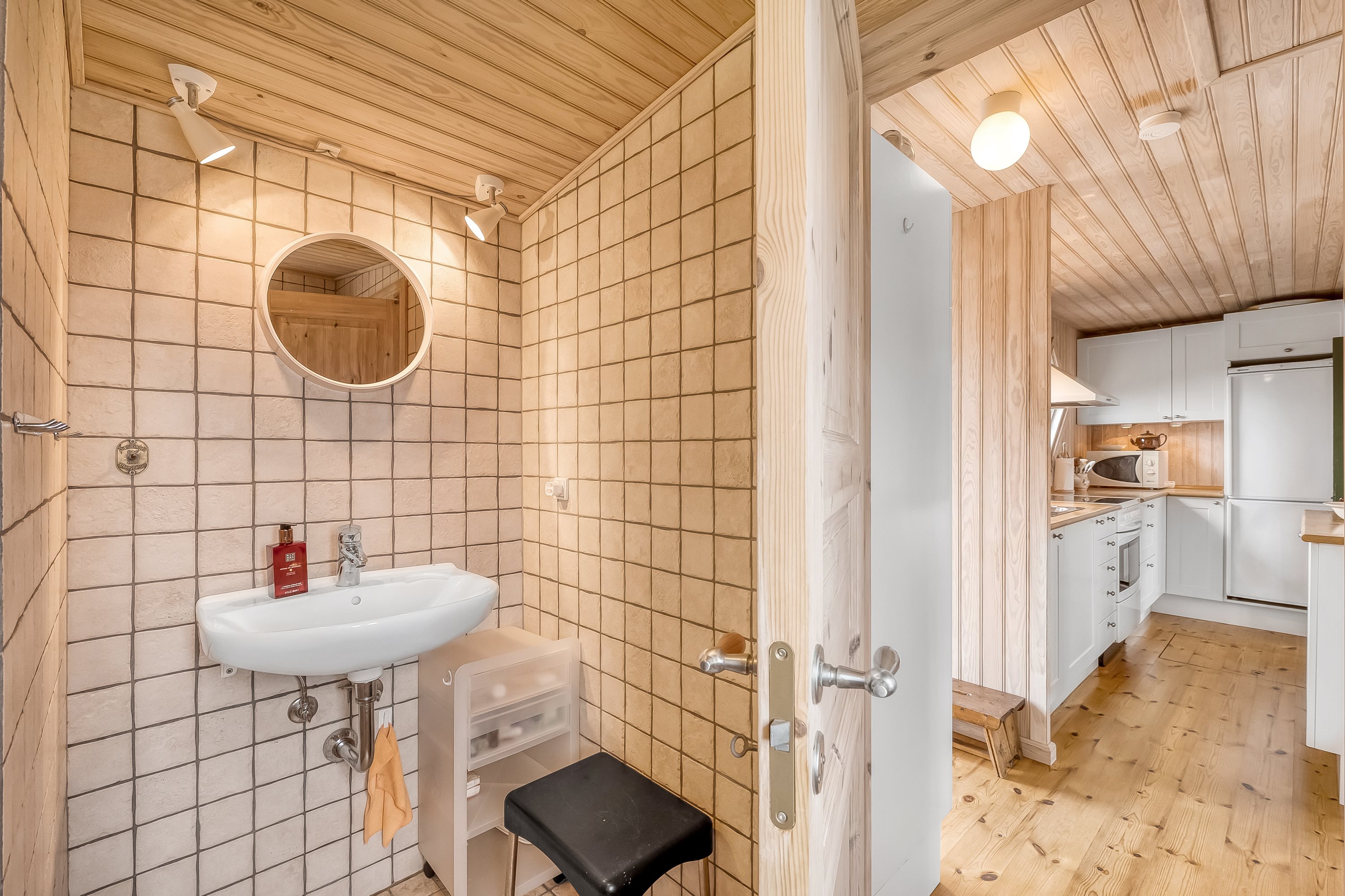 Fremhævet badeværelse billede i fuldskærmstilstand. Billede af Hafavej 9, Søndervig, 6950 Ringkøbing