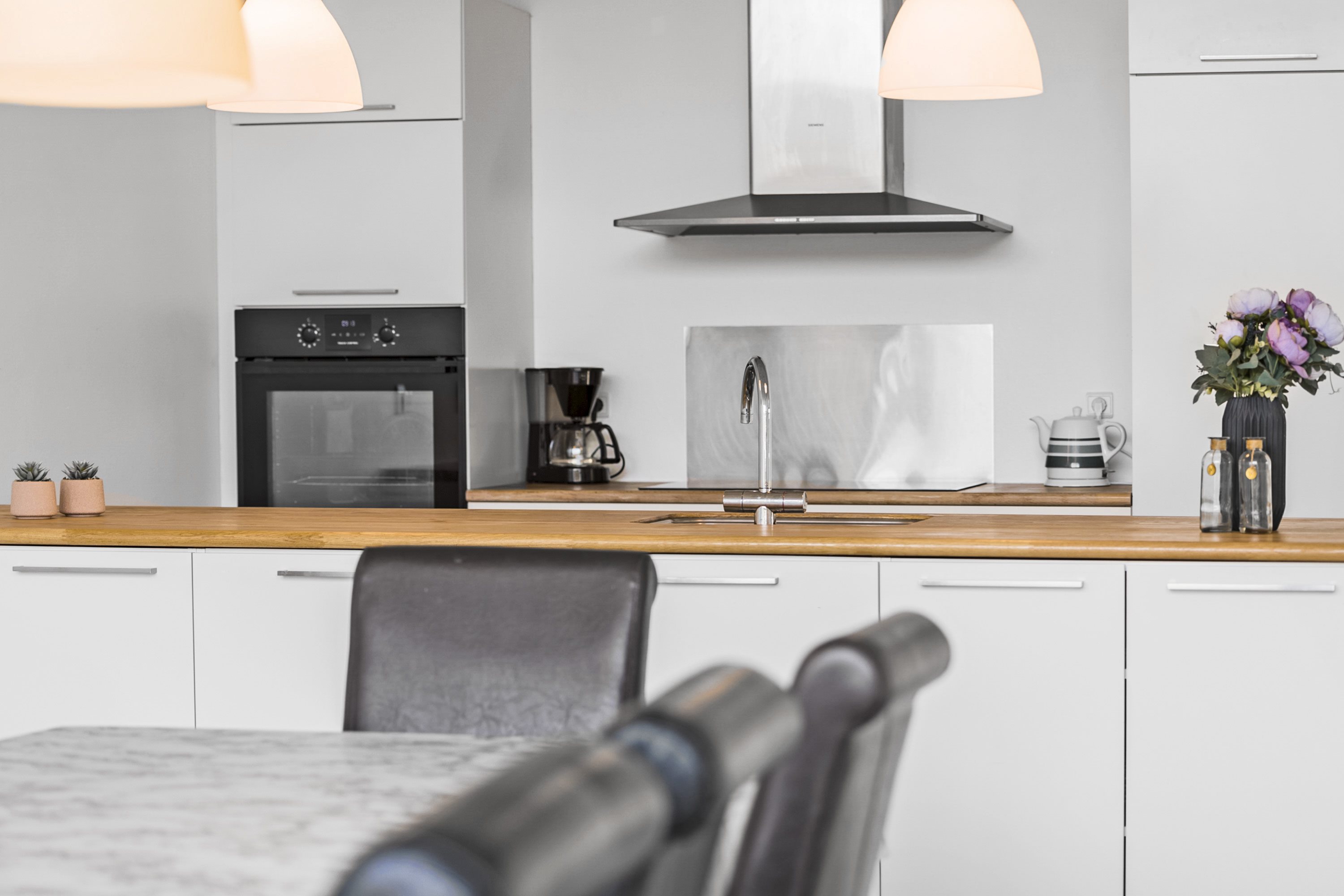 Fremhævet køkken billede i fuldskærmstilstand. Billede af Strandvænget 22, Saksild Str, 8300 Odder