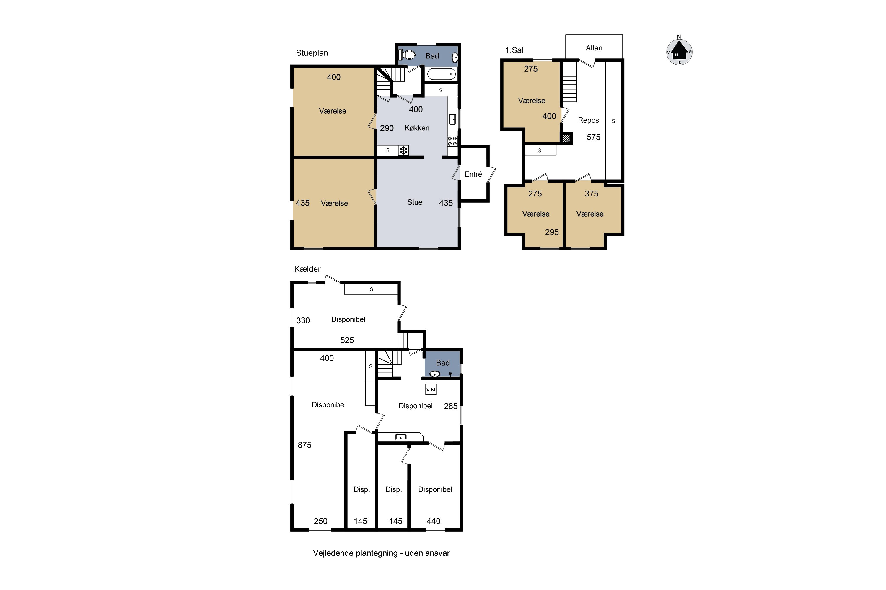 Plantegninger billede af Ringstedvej 177, 4173 Fjenneslev