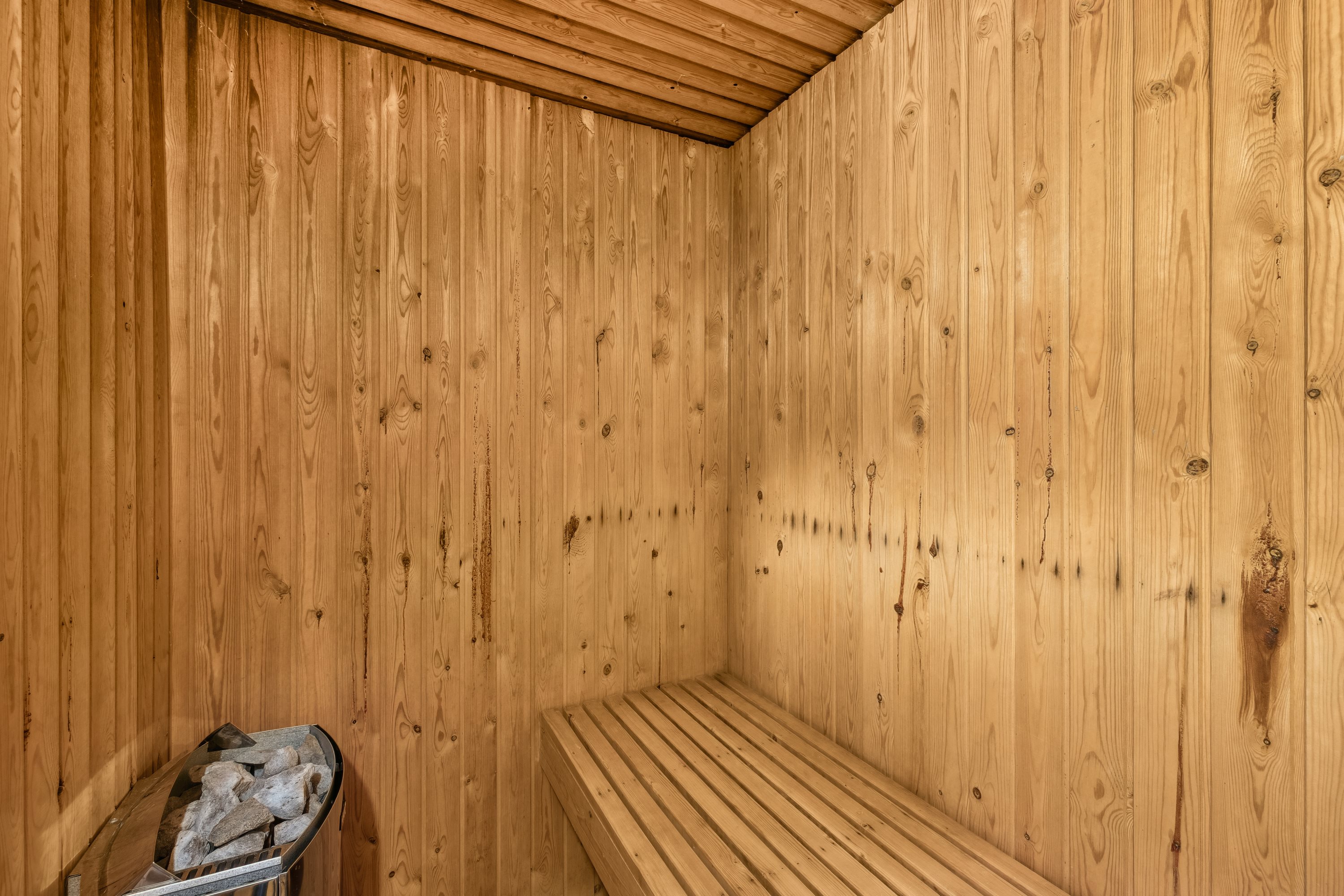 Fremhævet sauna billede i fuldskærmstilstand. Billede af Triersvej 46, Fjellerup Strand, 8585 Glesborg