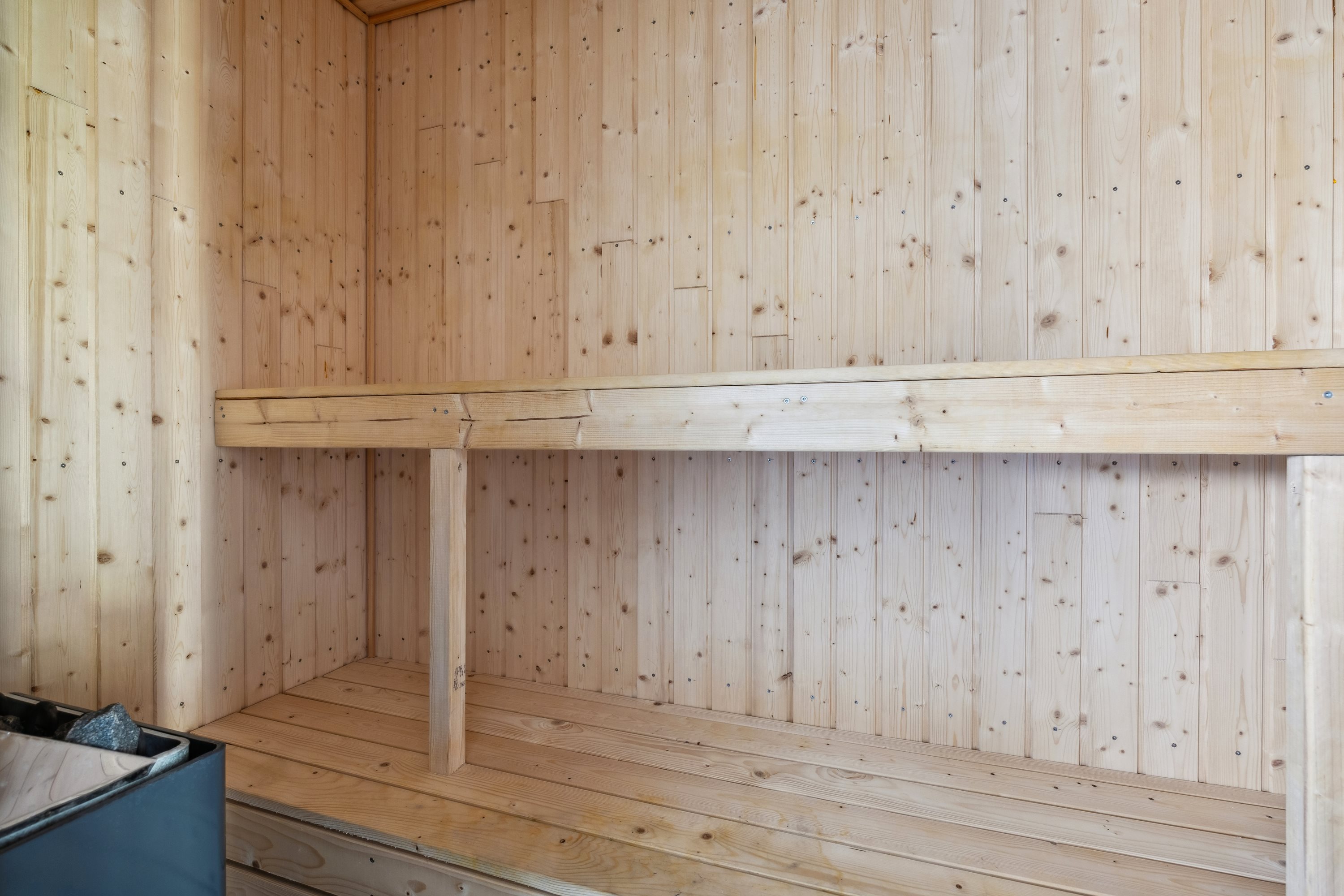 Fremhævet sauna billede i fuldskærmstilstand. Billede af Bækholmen 5A, Dråby, 8400 Ebeltoft