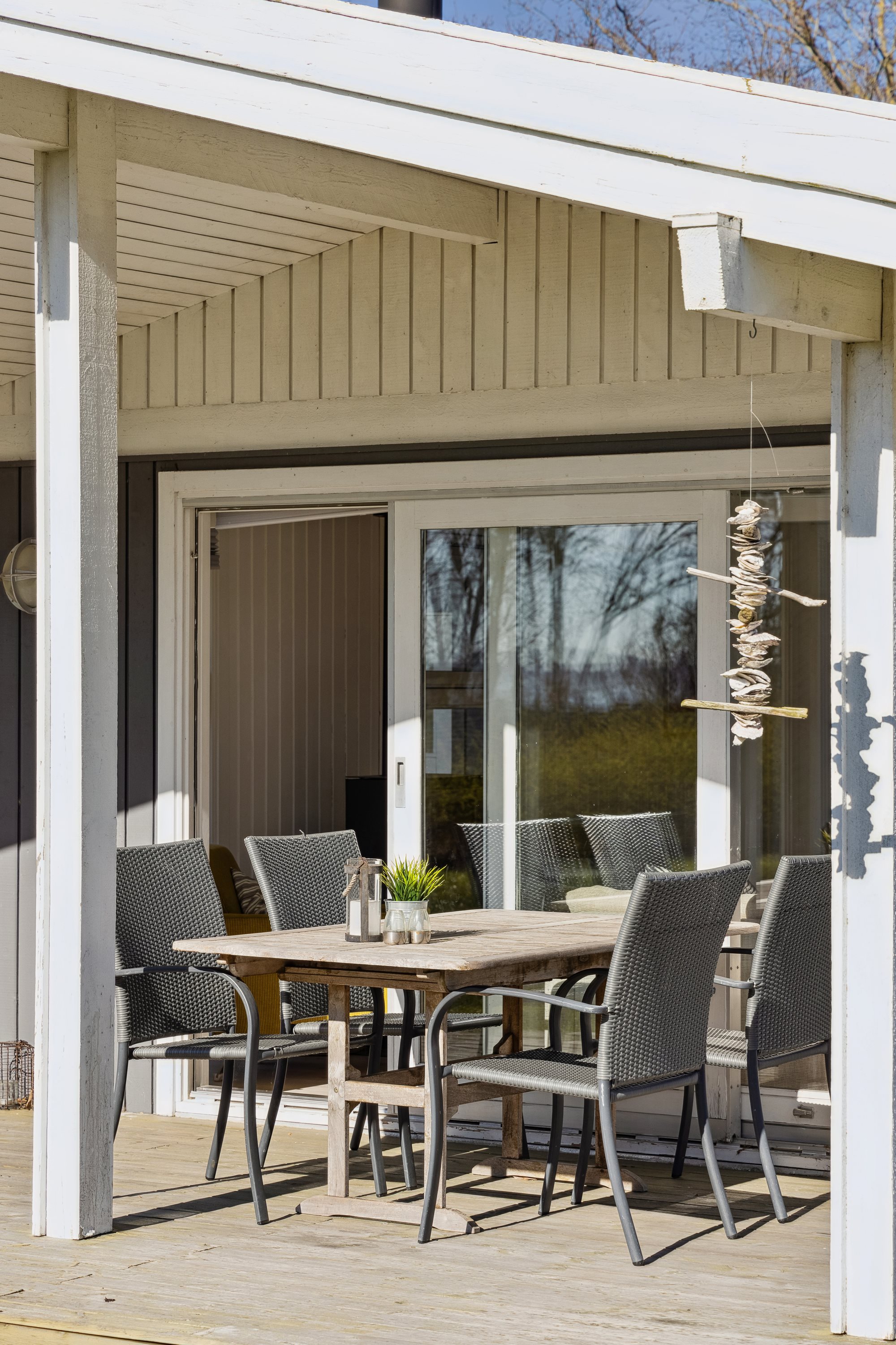 Fremhævet terrasse billede i fuldskærmstilstand. Billede af Teglværksvej 1, Skødshoved Strand, 8420 Knebel