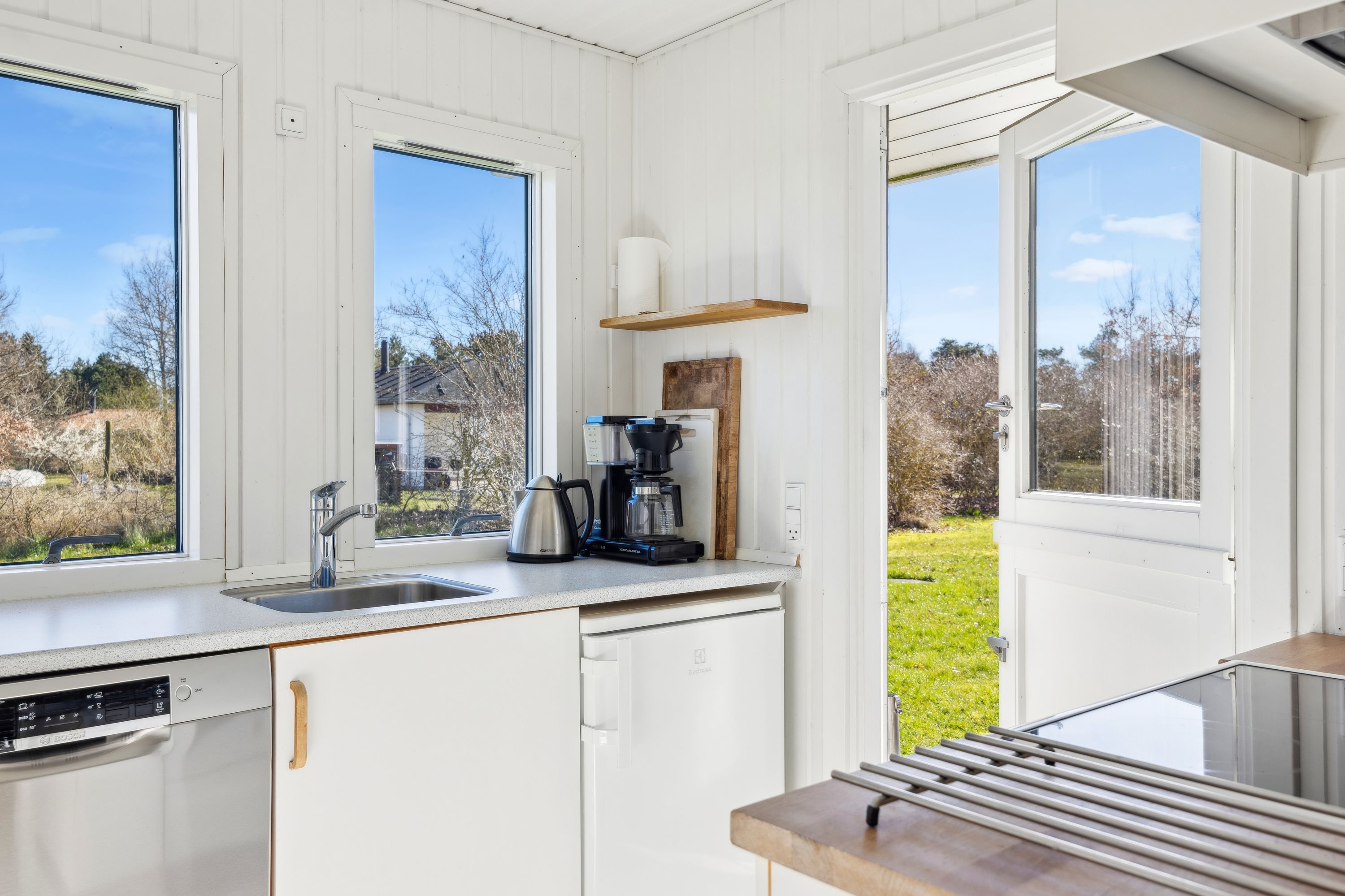 Fremhævet køkken billede i fuldskærmstilstand. Billede af Teglværksvej 1, Skødshoved Strand, 8420 Knebel