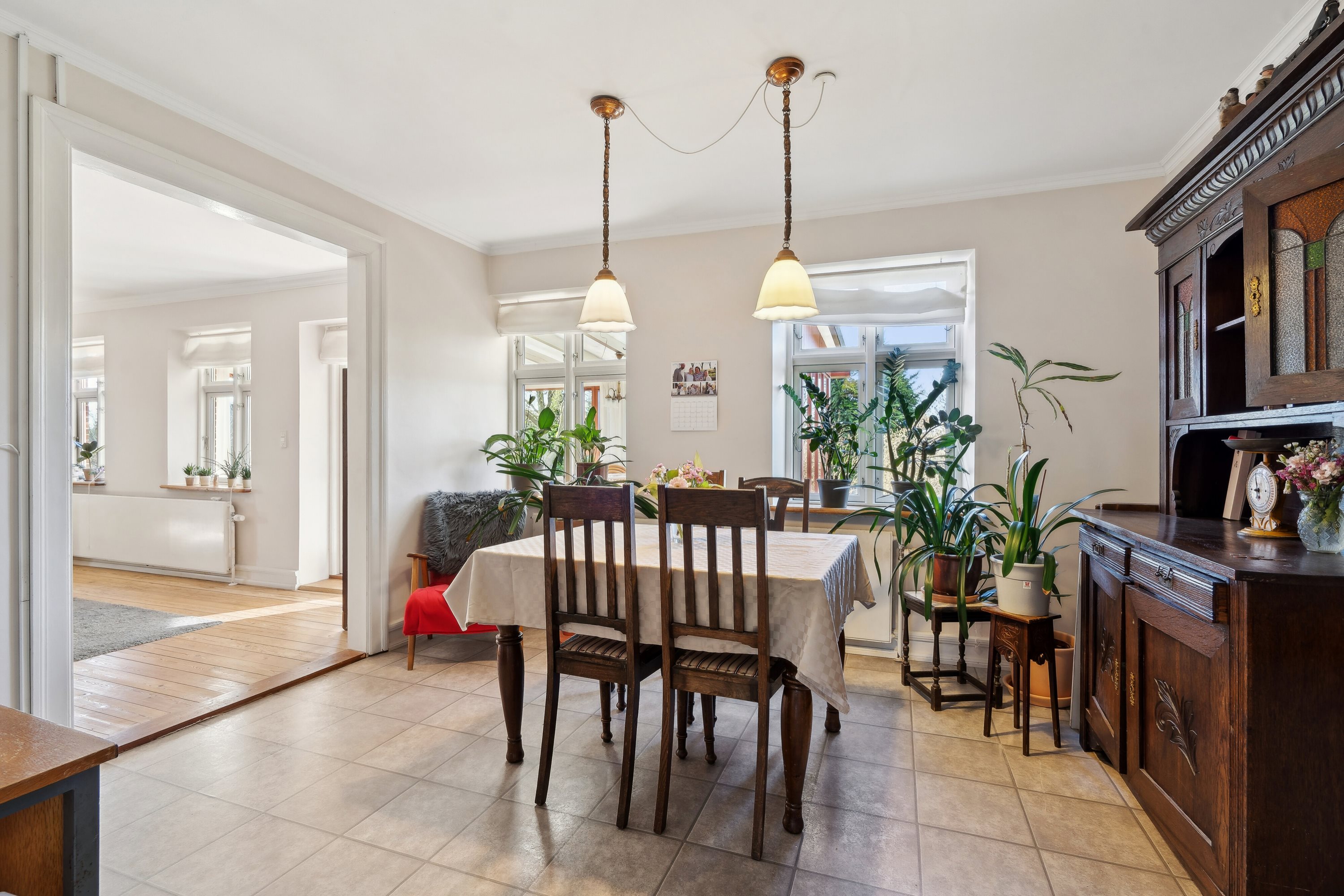 Fremhævet spisestue billede i fuldskærmstilstand. Billede af Ullerupvænget 24, 5471 Søndersø