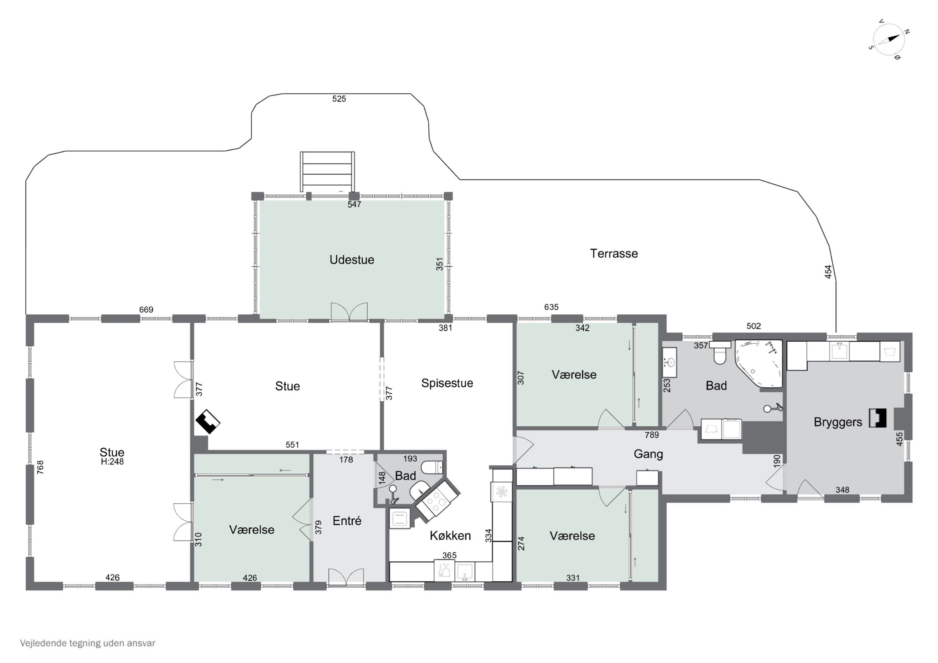 Plantegninger billede af Ullerupvænget 24, 5471 Søndersø
