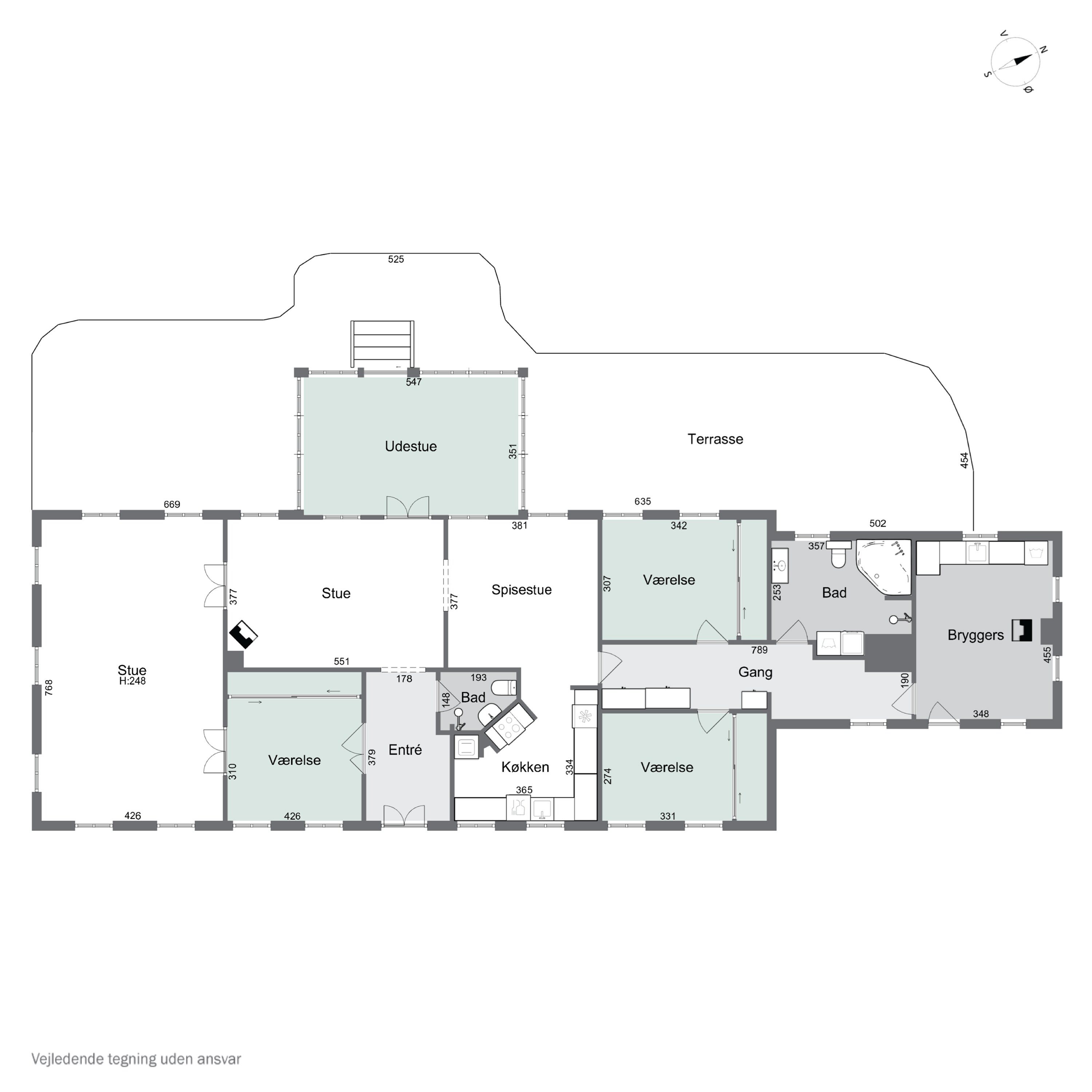 Plantegninger billede af Ullerupvænget 24, 5471 Søndersø