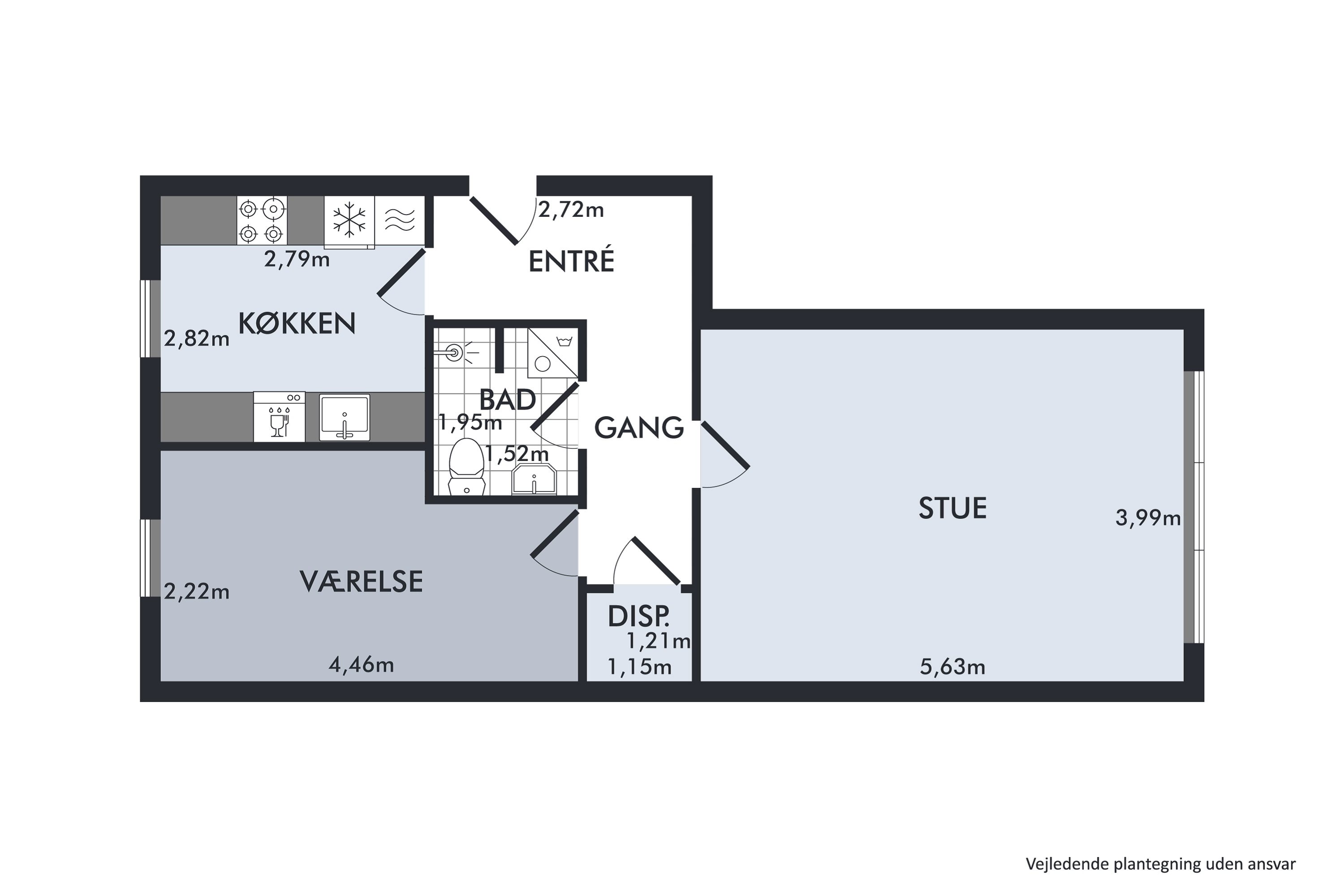 Plantegninger billede af Ægirsvej 29, 3. th., 8920 Randers NV