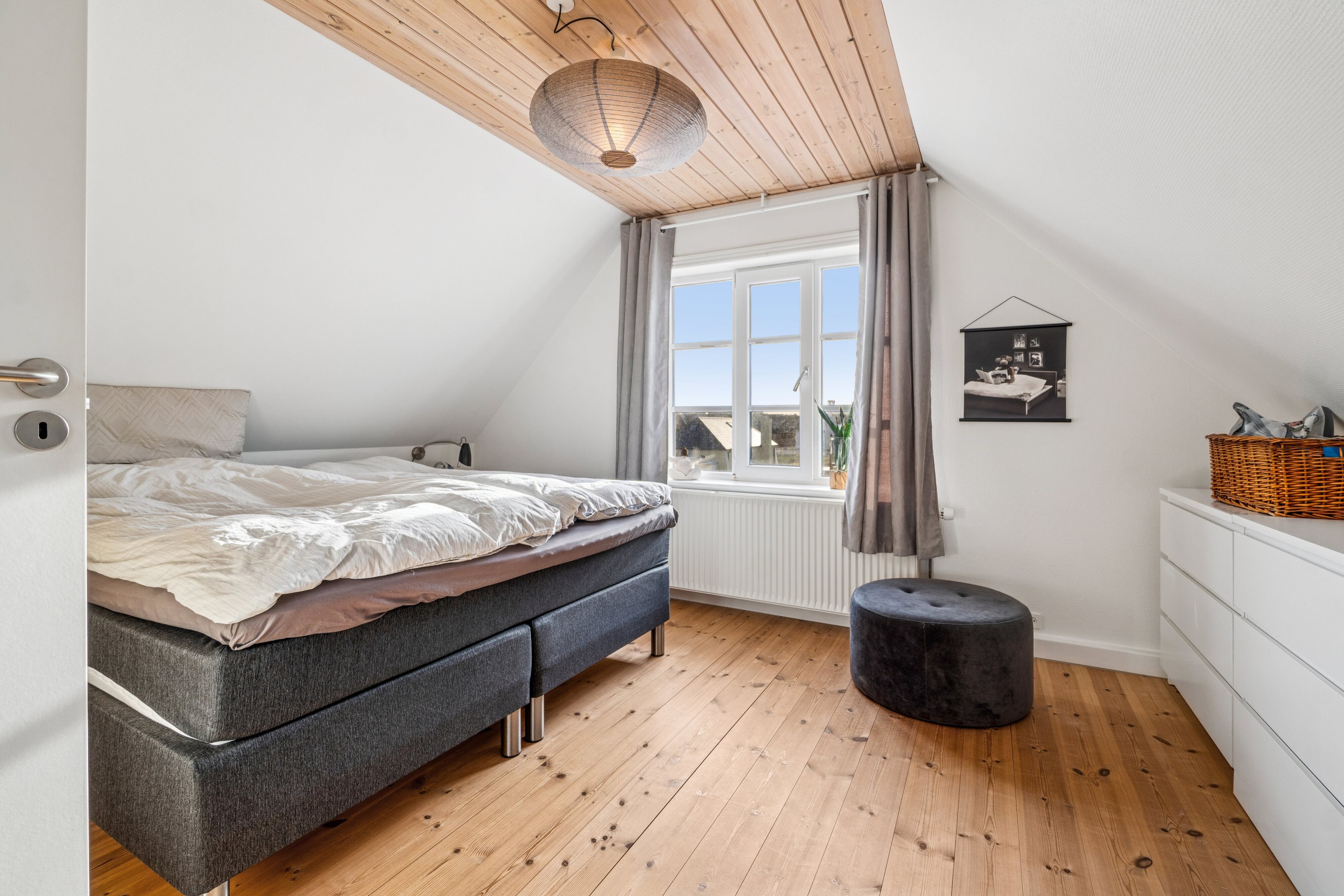 Fremhævet soveværelse billede i fuldskærmstilstand. Billede af Knottivej 3, Vorupør, 7700 Thisted