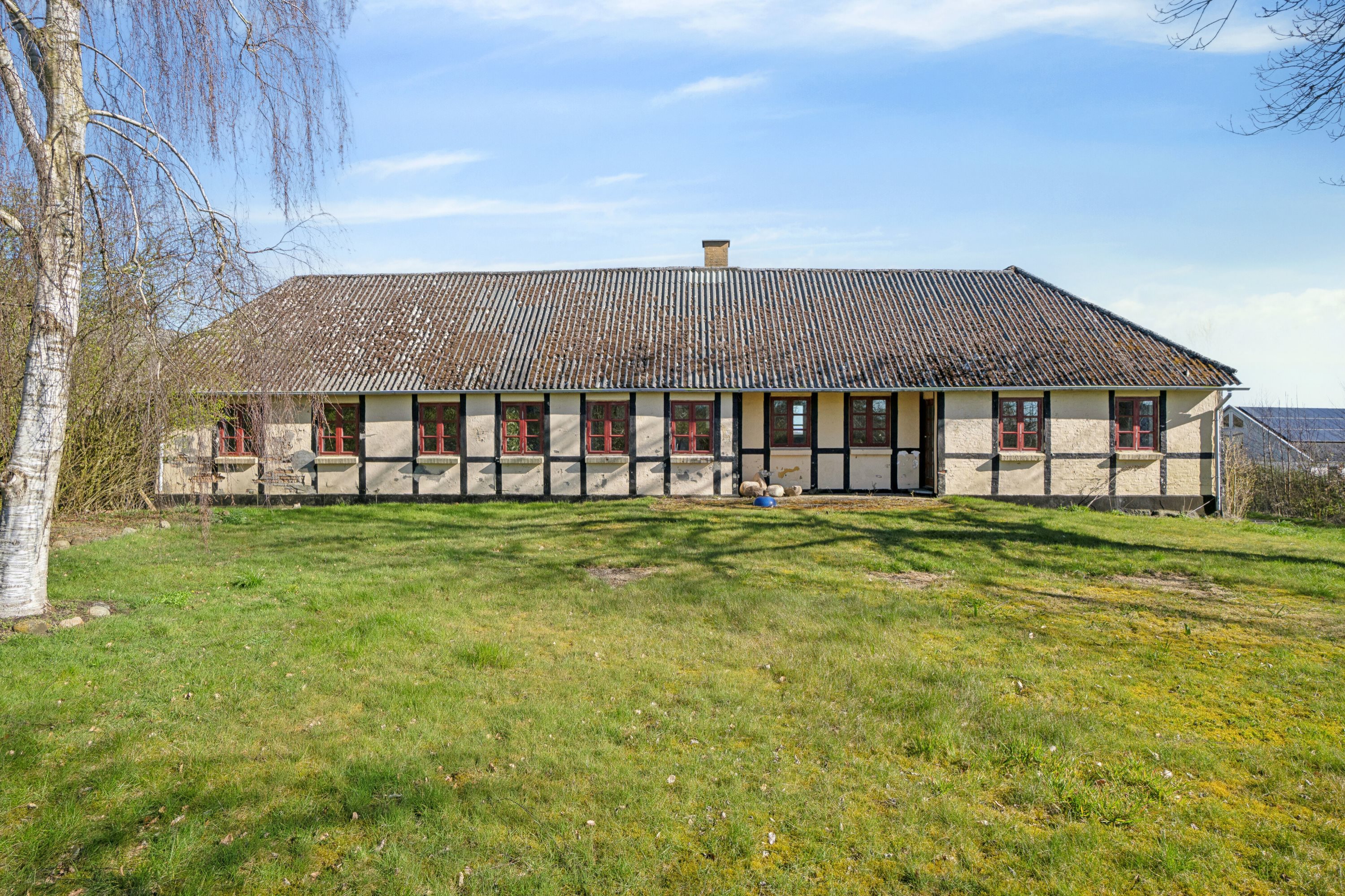 Fremhævet set fra haven billede i fuldskærmstilstand. Billede af Doveroddevej 3, Dover, 7760 Hurup Thy