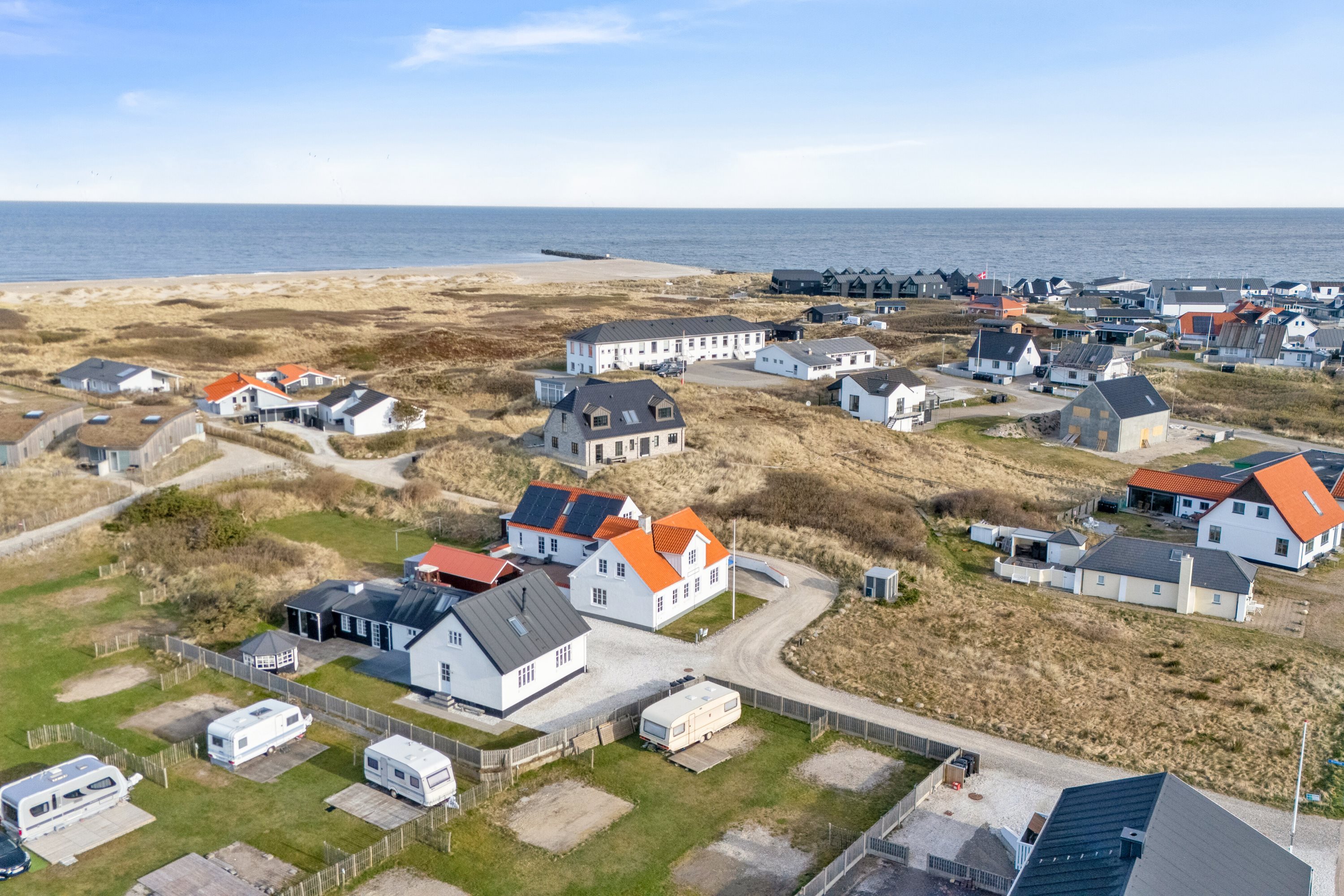 Miniaturebillede 1: luftfoto. Billede af Knottivej 3, Vorupør, 7700 Thisted