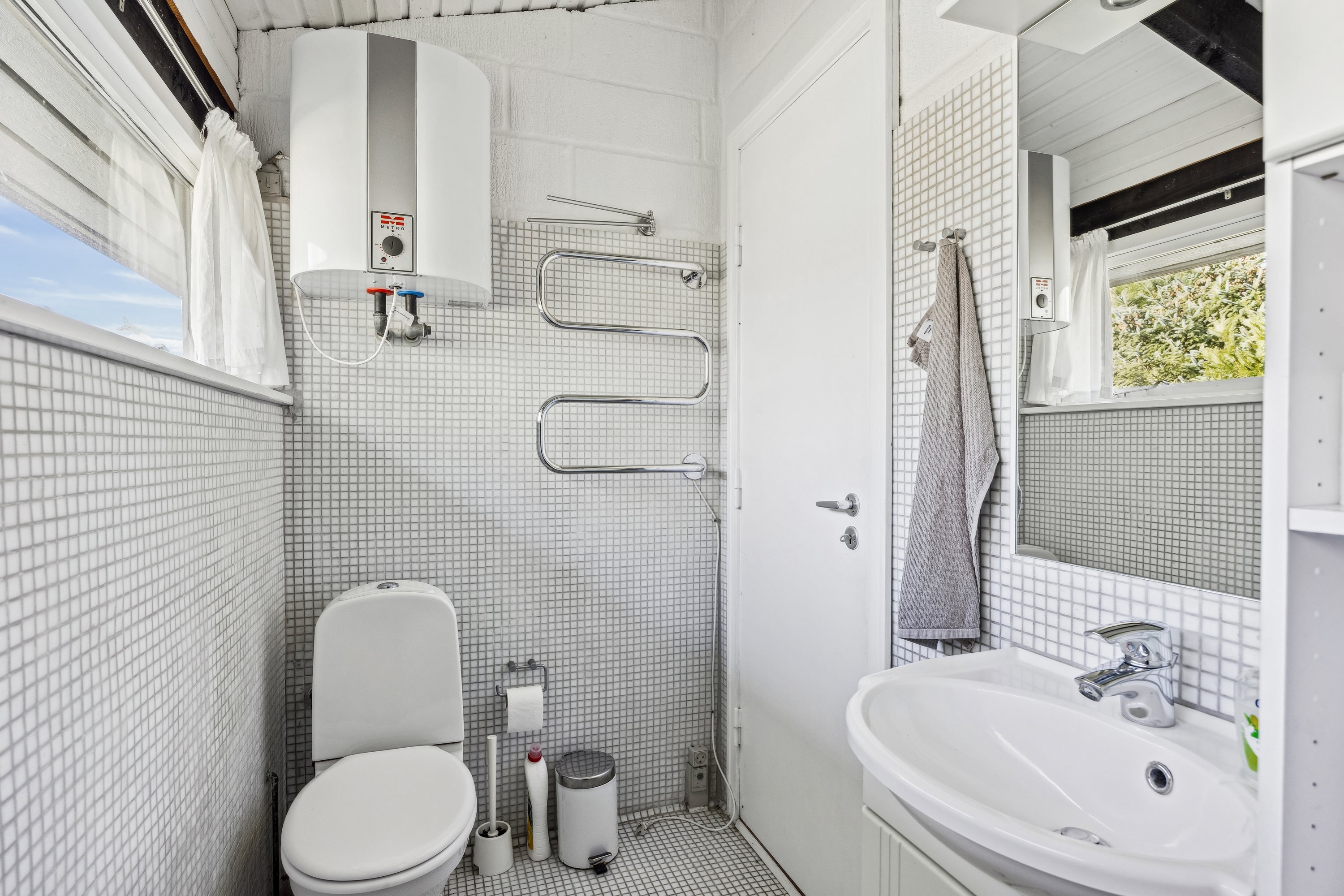 Fremhævet badeværelse billede i fuldskærmstilstand. Billede af Øreflippen 42, Øer Strand, 8400 Ebeltoft