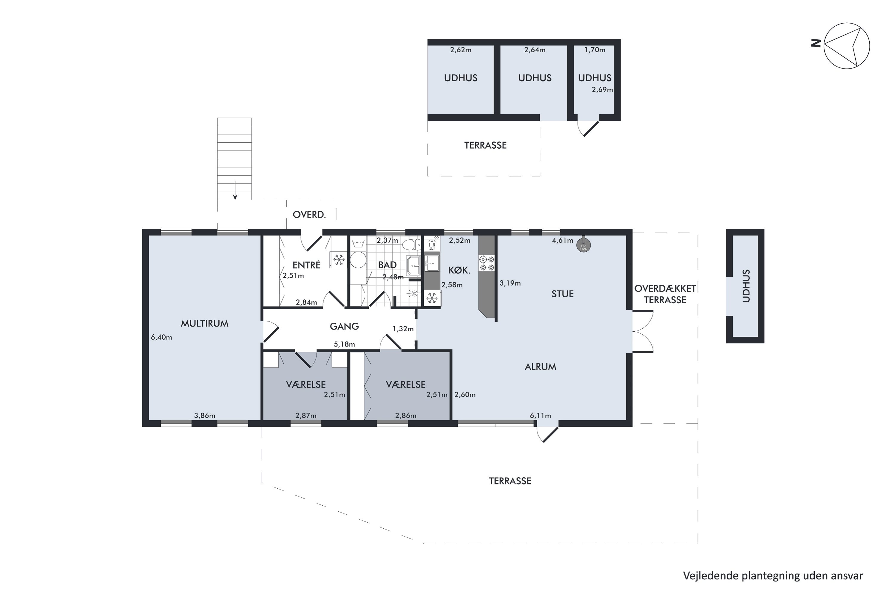 Plantegninger billede af Gærdesmuttevej 7, Skelhøje Plantage , 8400 Ebeltoft