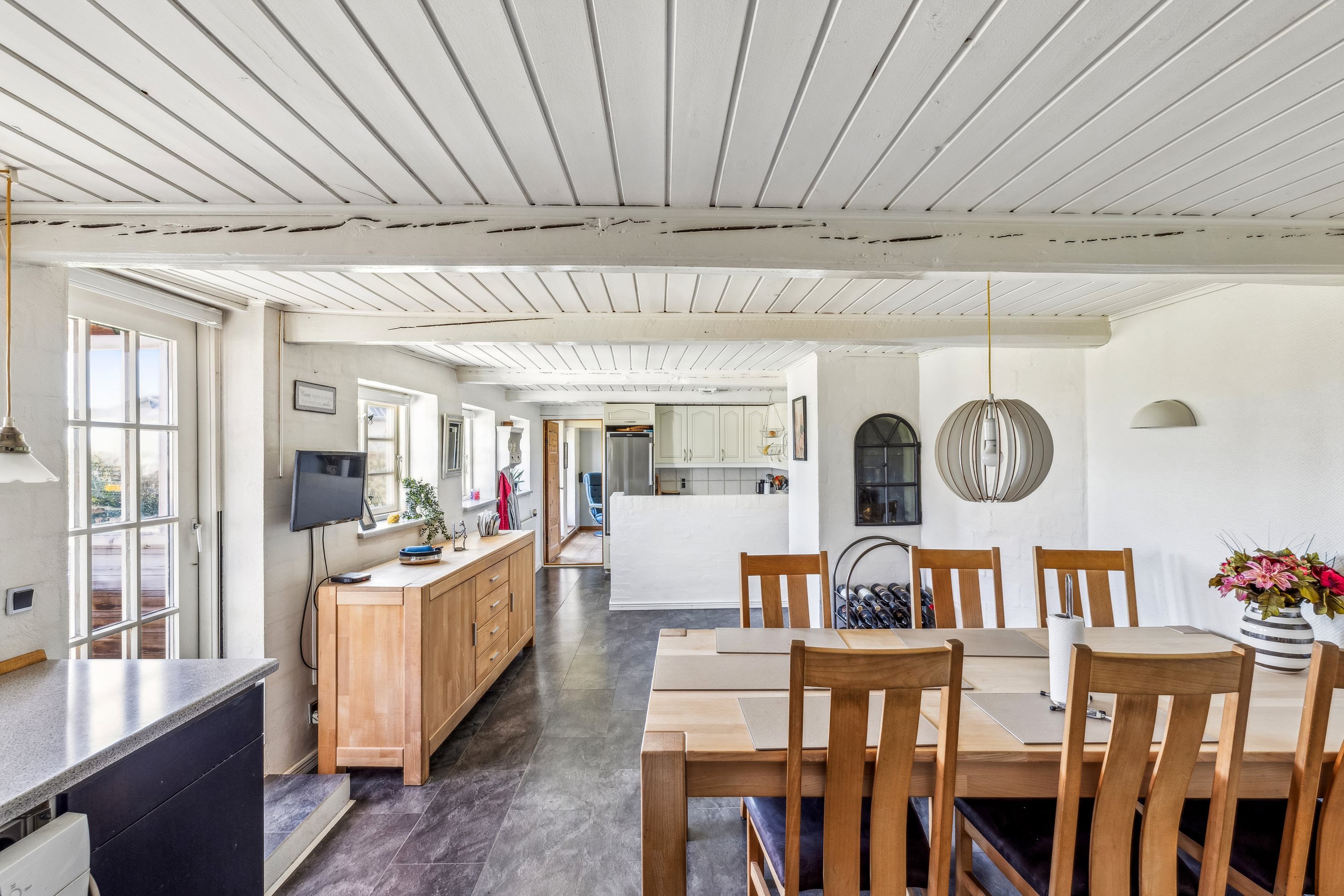 Fremhævet stue billede i fuldskærmstilstand. Billede af Fruerhøj 10, Sjellerup, 6430 Nordborg