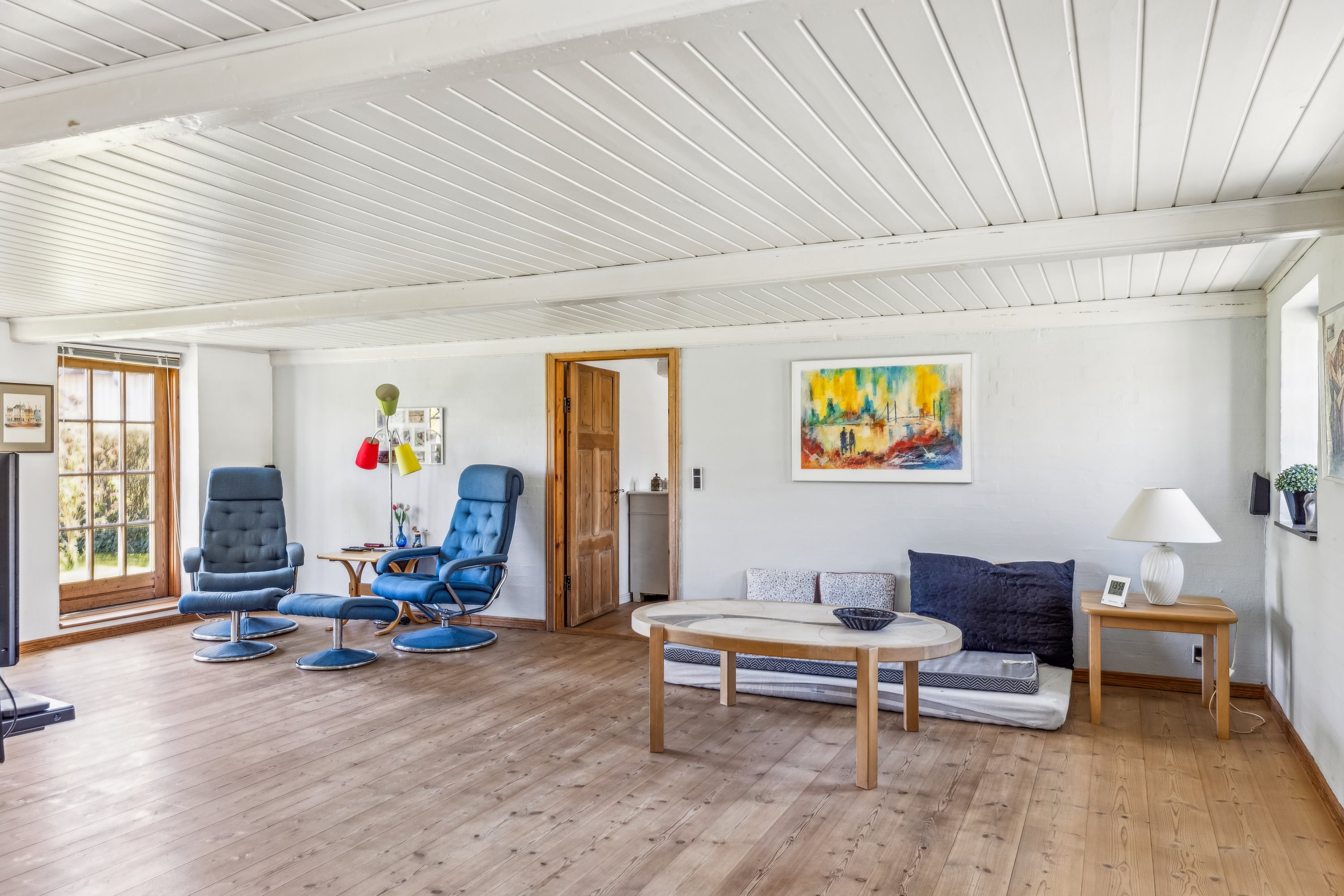 Fremhævet stue billede i fuldskærmstilstand. Billede af Fruerhøj 10, Sjellerup, 6430 Nordborg