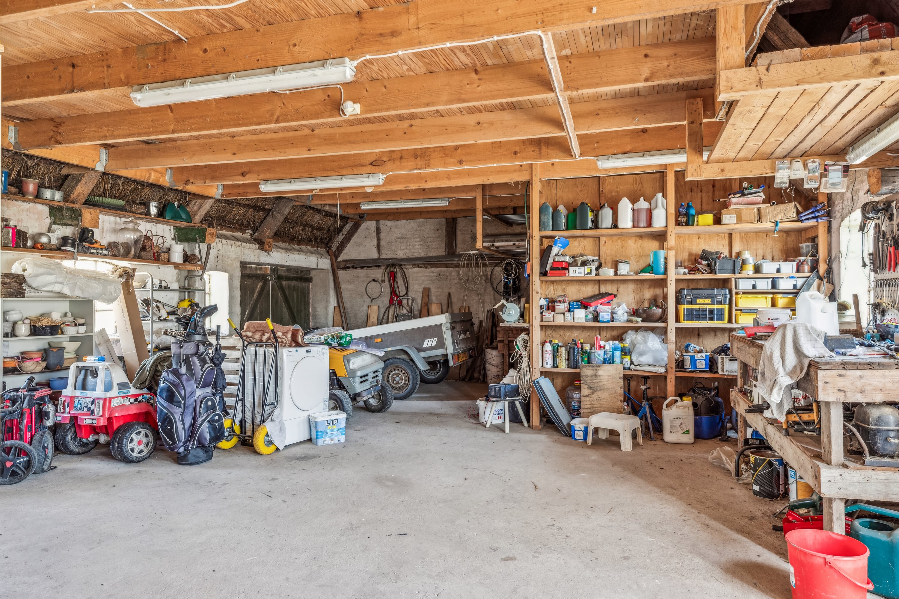 Fremhævet garage billede i fuldskærmstilstand. Billede af Fruerhøj 10, Sjellerup, 6430 Nordborg