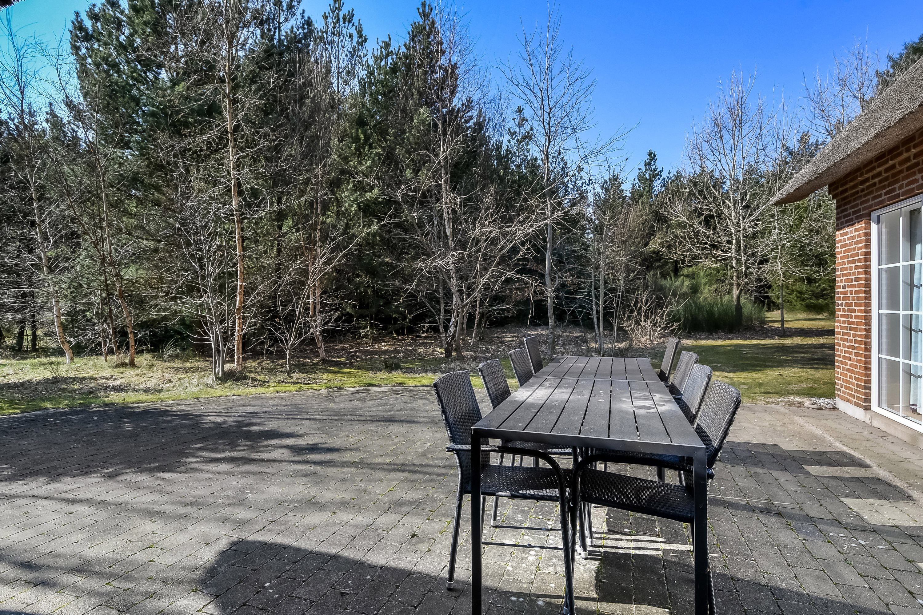 Fremhævet terrasse billede i fuldskærmstilstand. Billede af Bækbyvej 63, Husby, 6990 Ulfborg