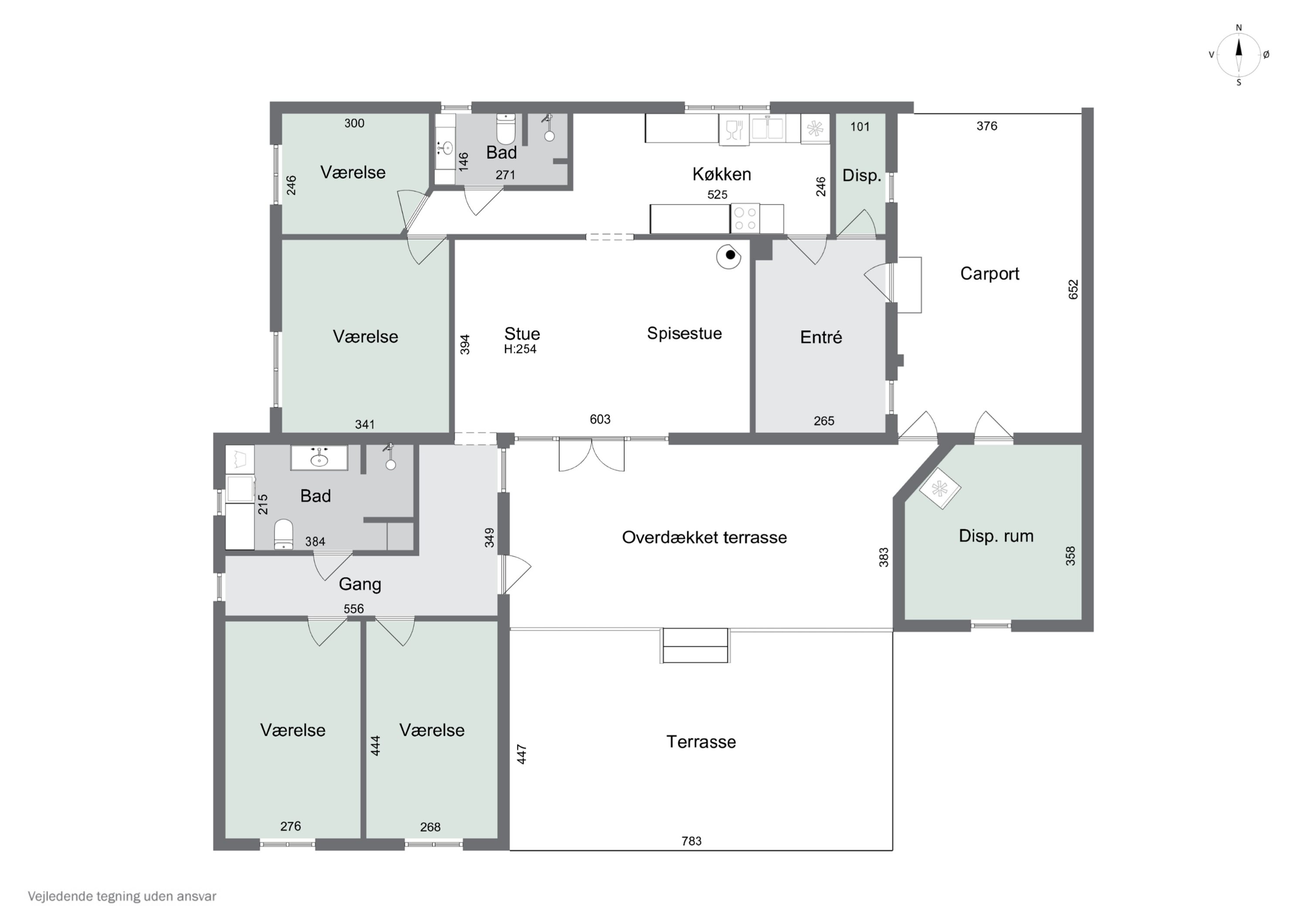 Plantegninger billede af Tollerupvej 33, 3370 Melby