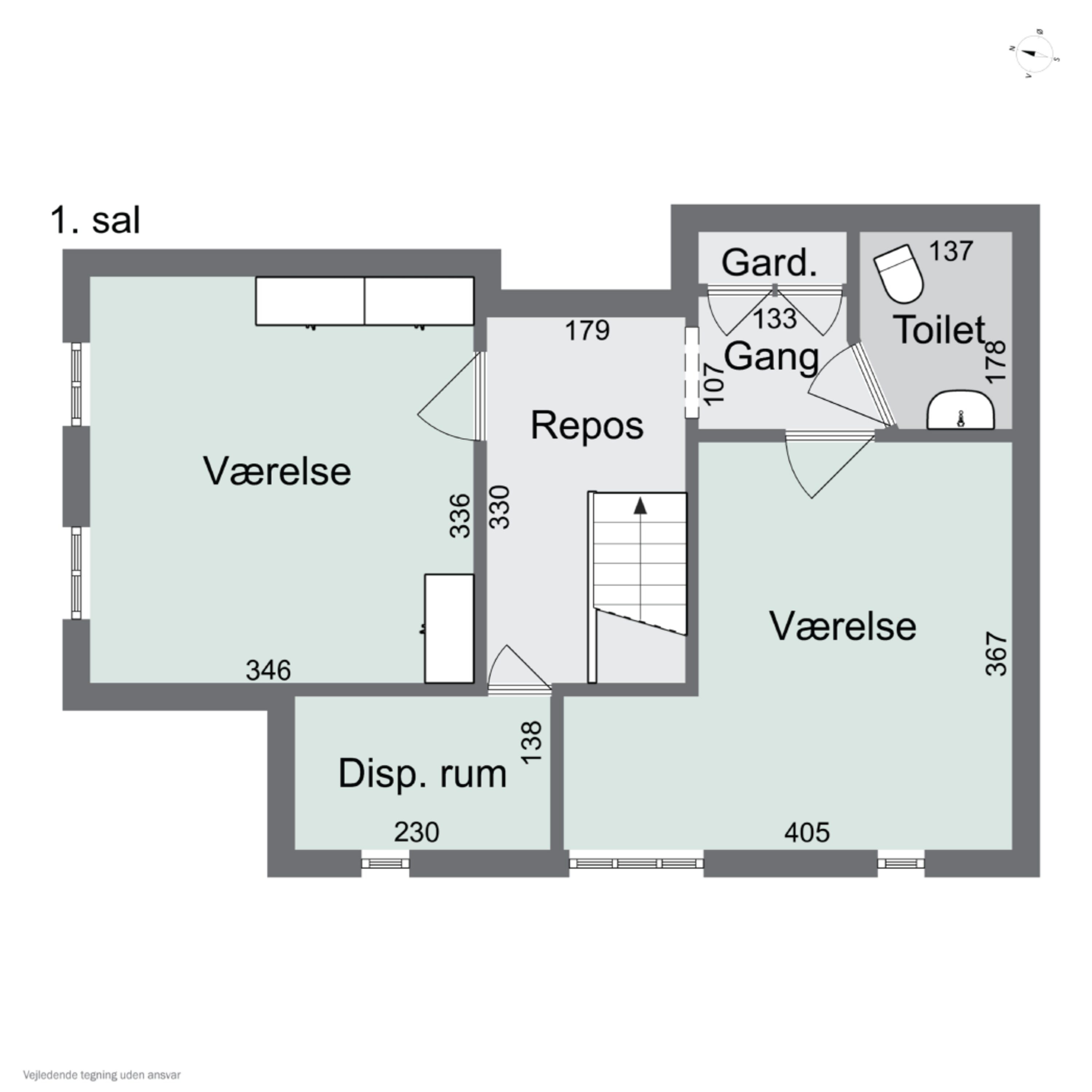 Plantegninger billede af Merløsevej 25, 4370 Store Merløse
