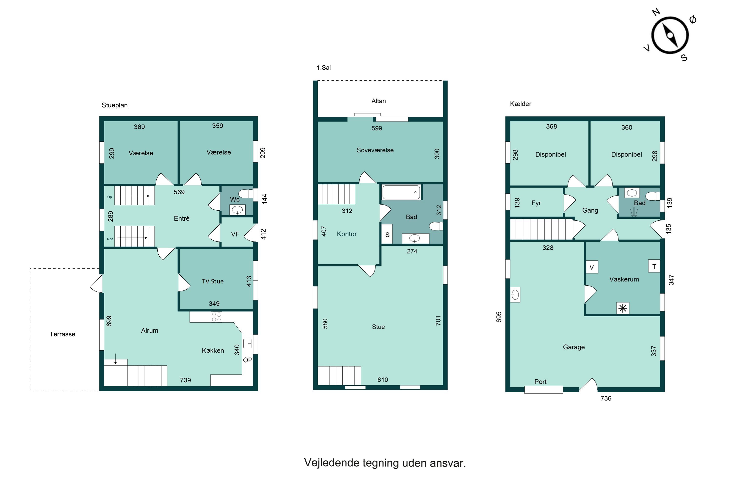 Plantegninger billede af Viggo Pejsens Vej 10, 7160 Tørring
