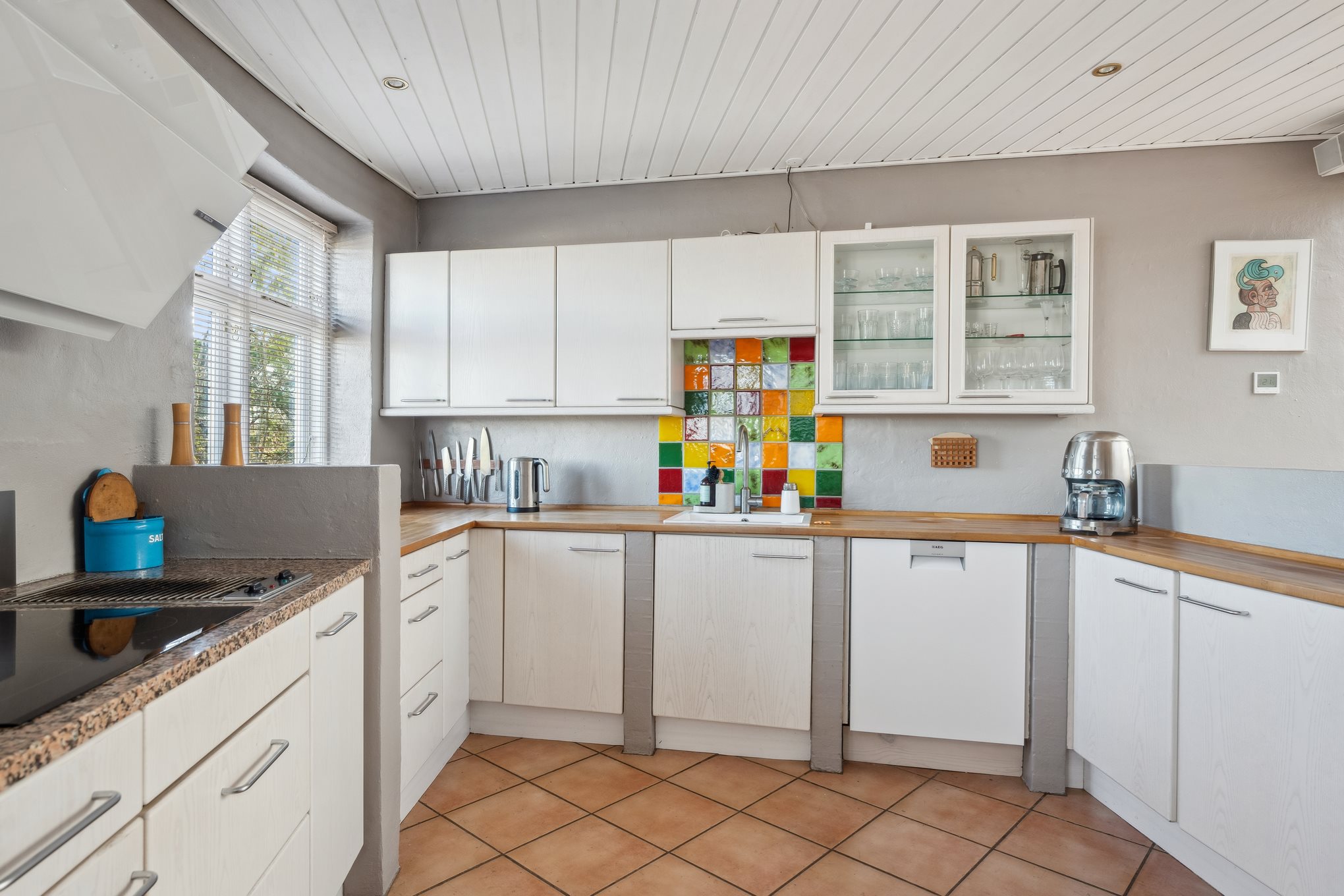 Fremhævet køkken billede i fuldskærmstilstand. Billede af Hjortevej 52, 8960 Randers SØ