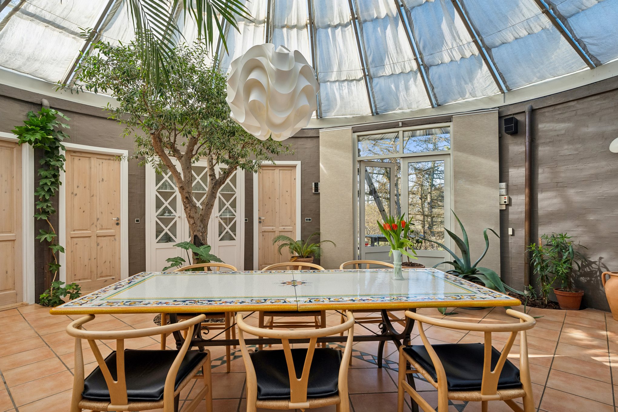 Fremhævet terrasse billede i fuldskærmstilstand. Billede af Hjortevej 52, 8960 Randers SØ