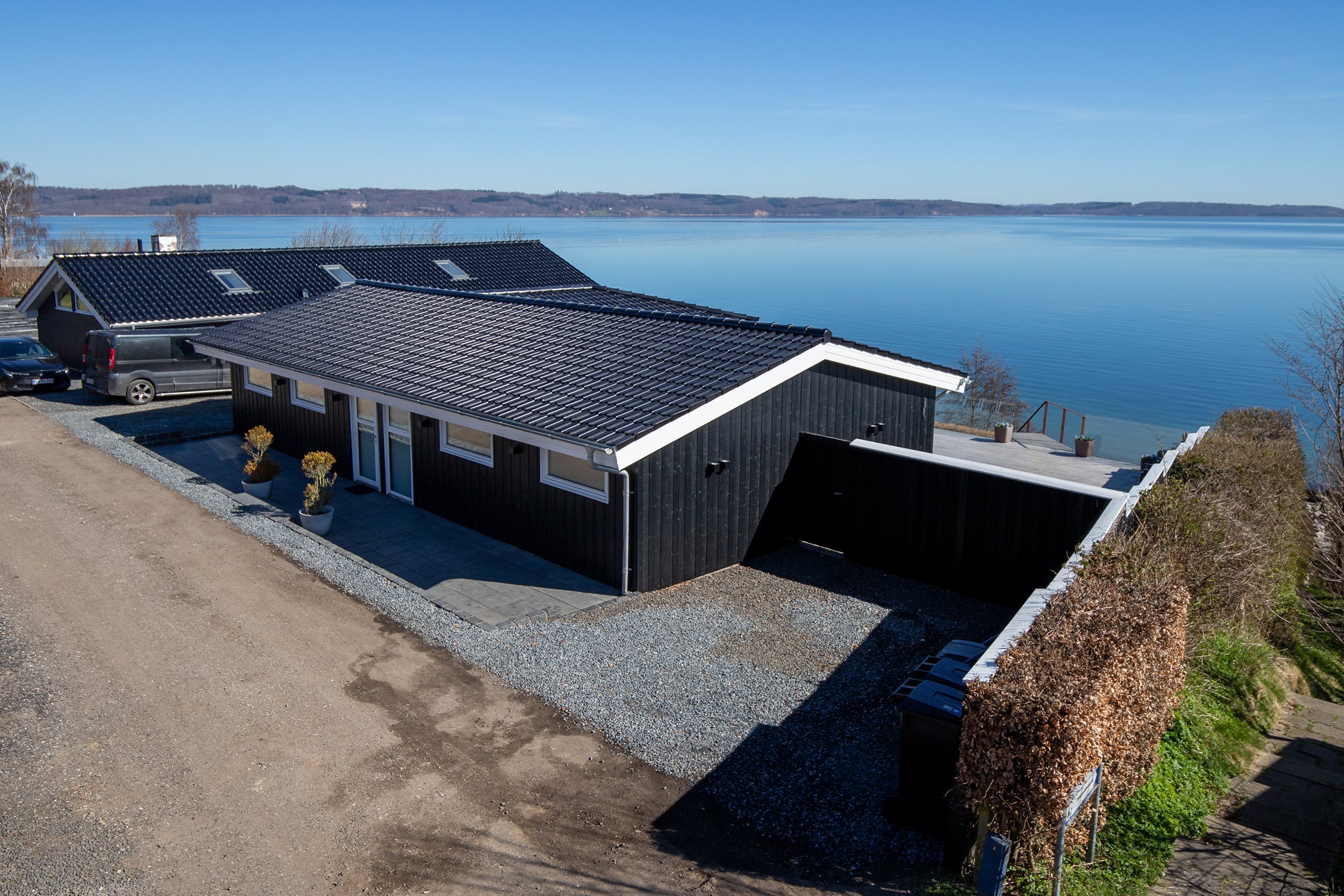 Fremhævet mastefoto billede i fuldskærmstilstand. Billede af Niels Pedersensvej 45B, Mørkholt, 7080 Børkop