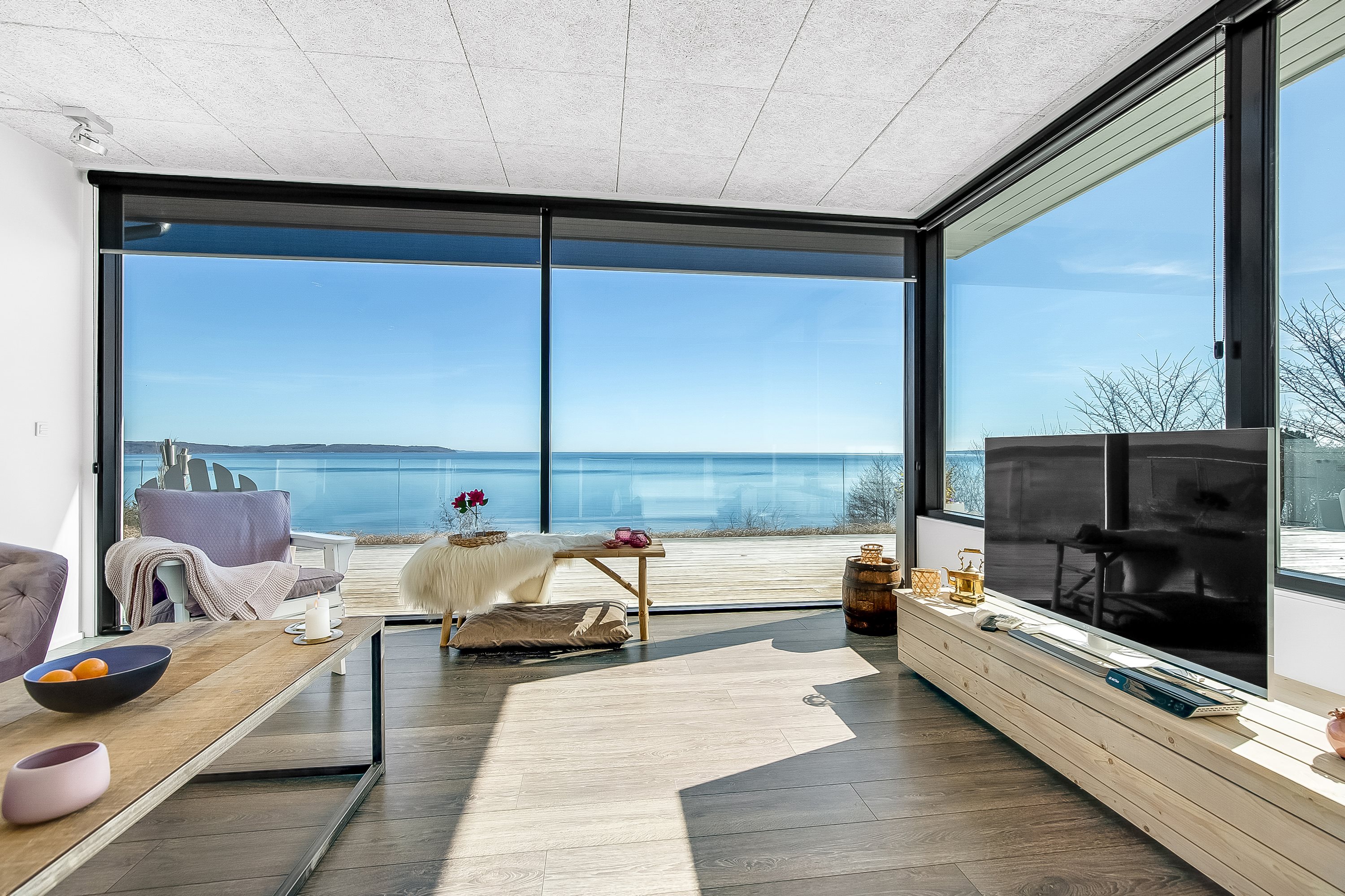 Fremhævet stue billede i fuldskærmstilstand. Billede af Niels Pedersensvej 45B, Mørkholt, 7080 Børkop