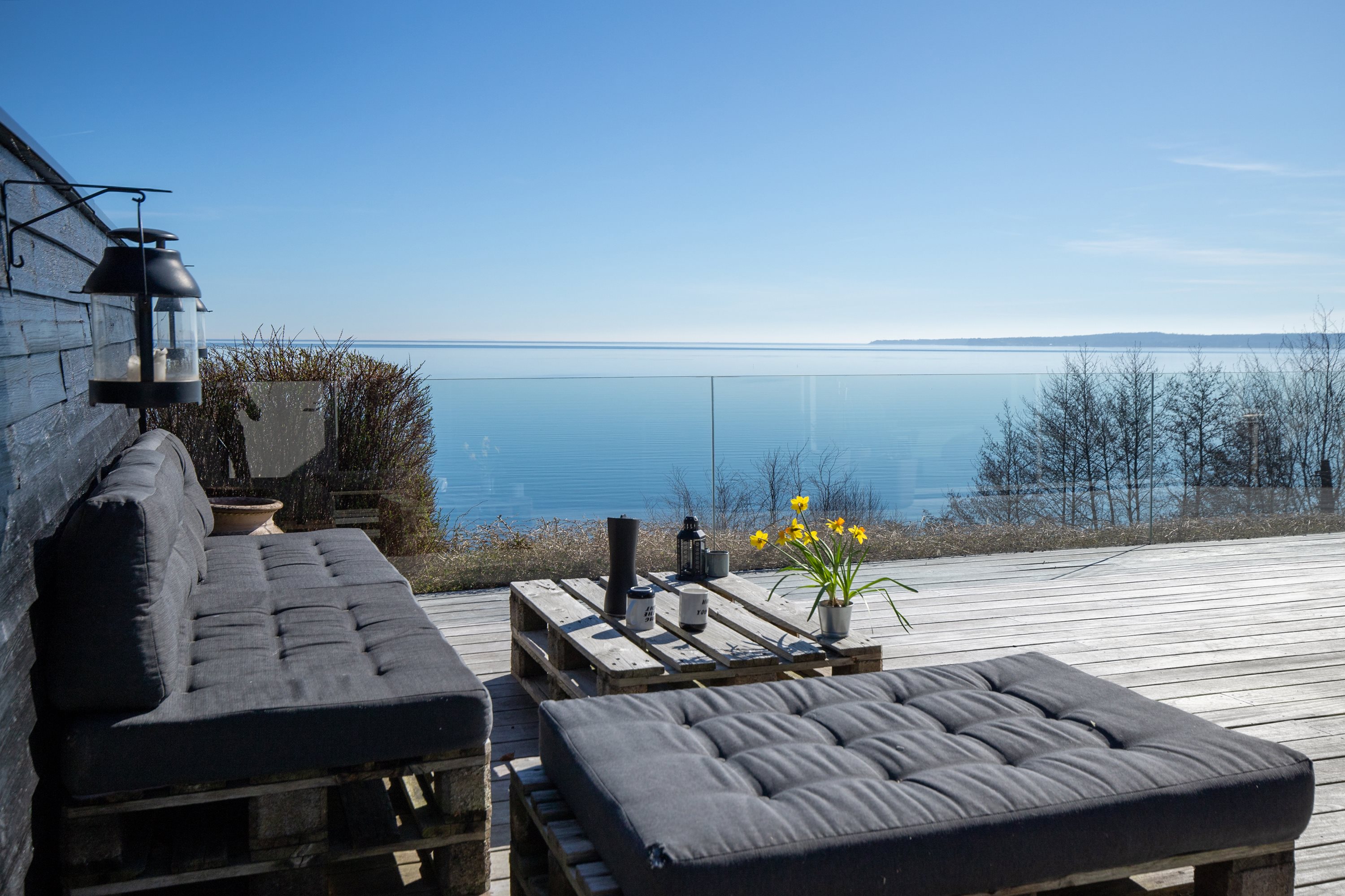 Fremhævet terrasse billede i fuldskærmstilstand. Billede af Niels Pedersensvej 45B, Mørkholt, 7080 Børkop
