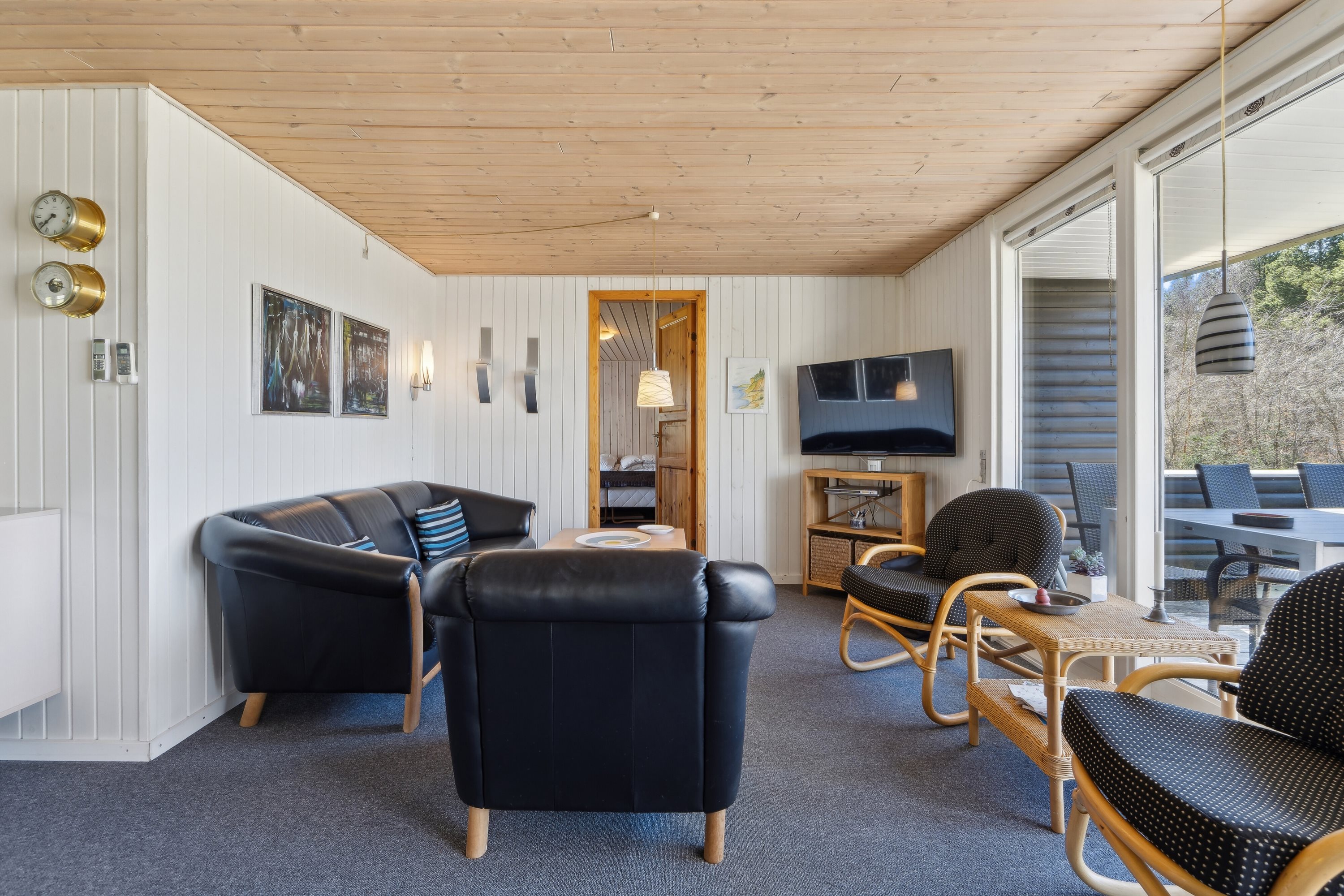 Fremhævet stue billede i fuldskærmstilstand. Billede af Tyttebærvej 48, 7441 Bording