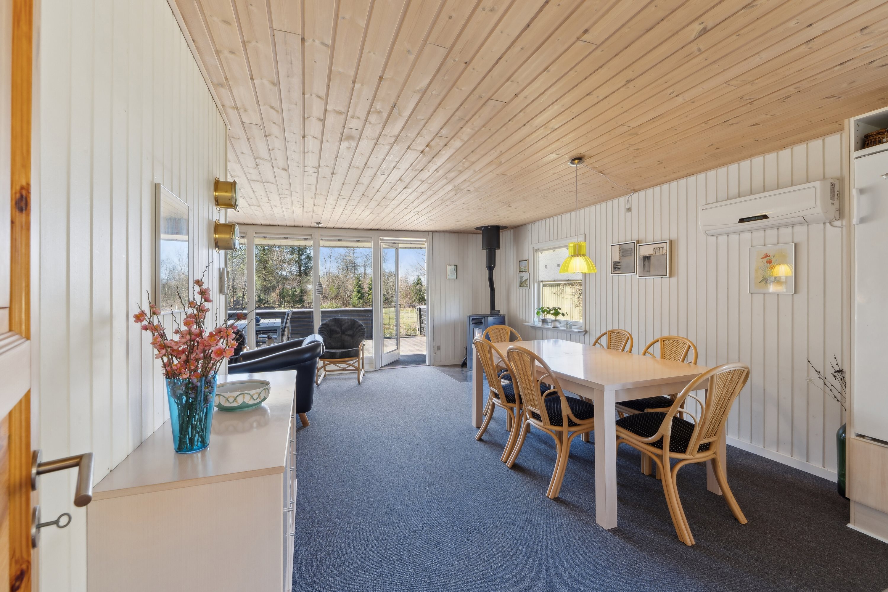 Fremhævet spisestue billede i fuldskærmstilstand. Billede af Tyttebærvej 48, 7441 Bording