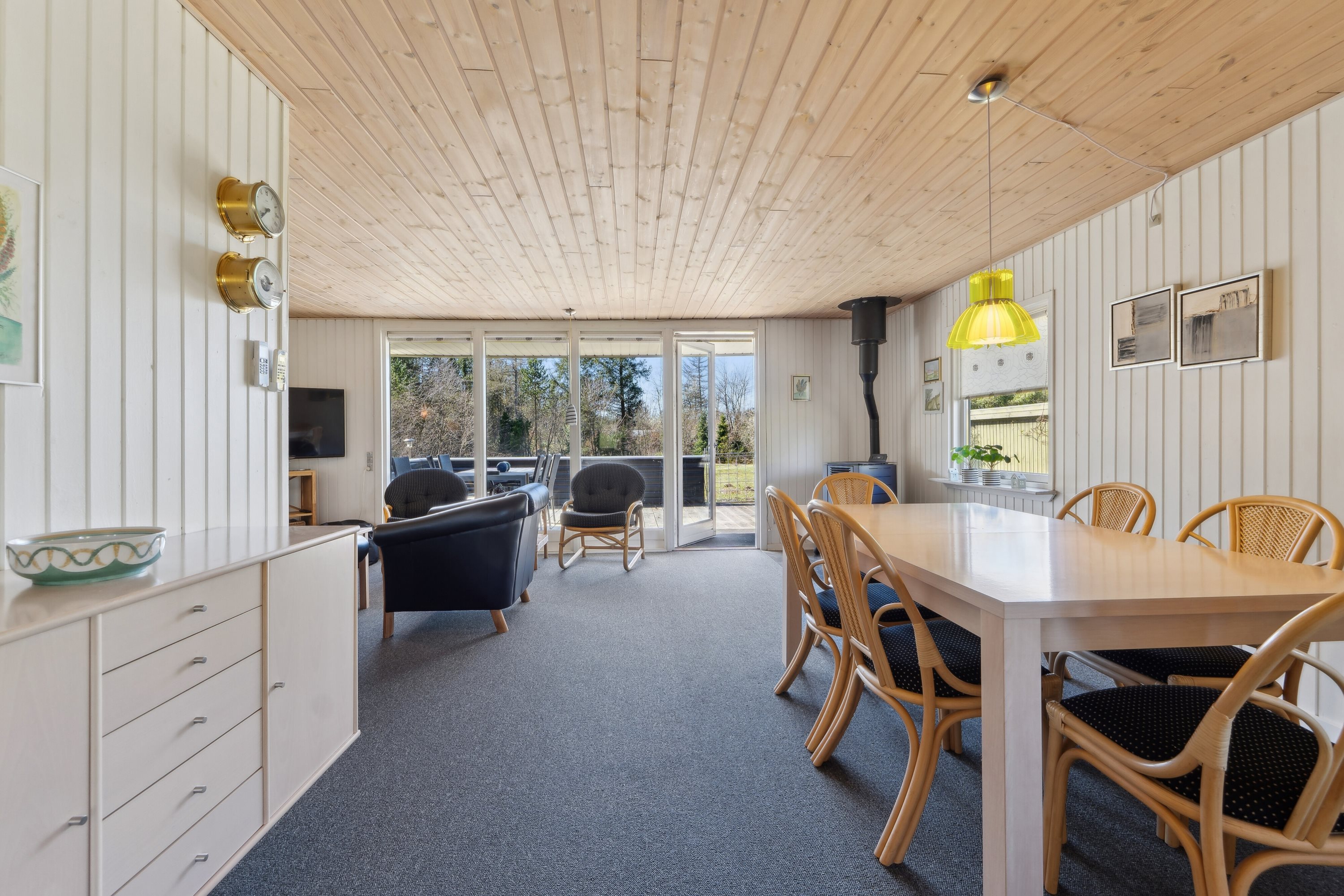 Fremhævet spisestue billede i fuldskærmstilstand. Billede af Tyttebærvej 48, 7441 Bording