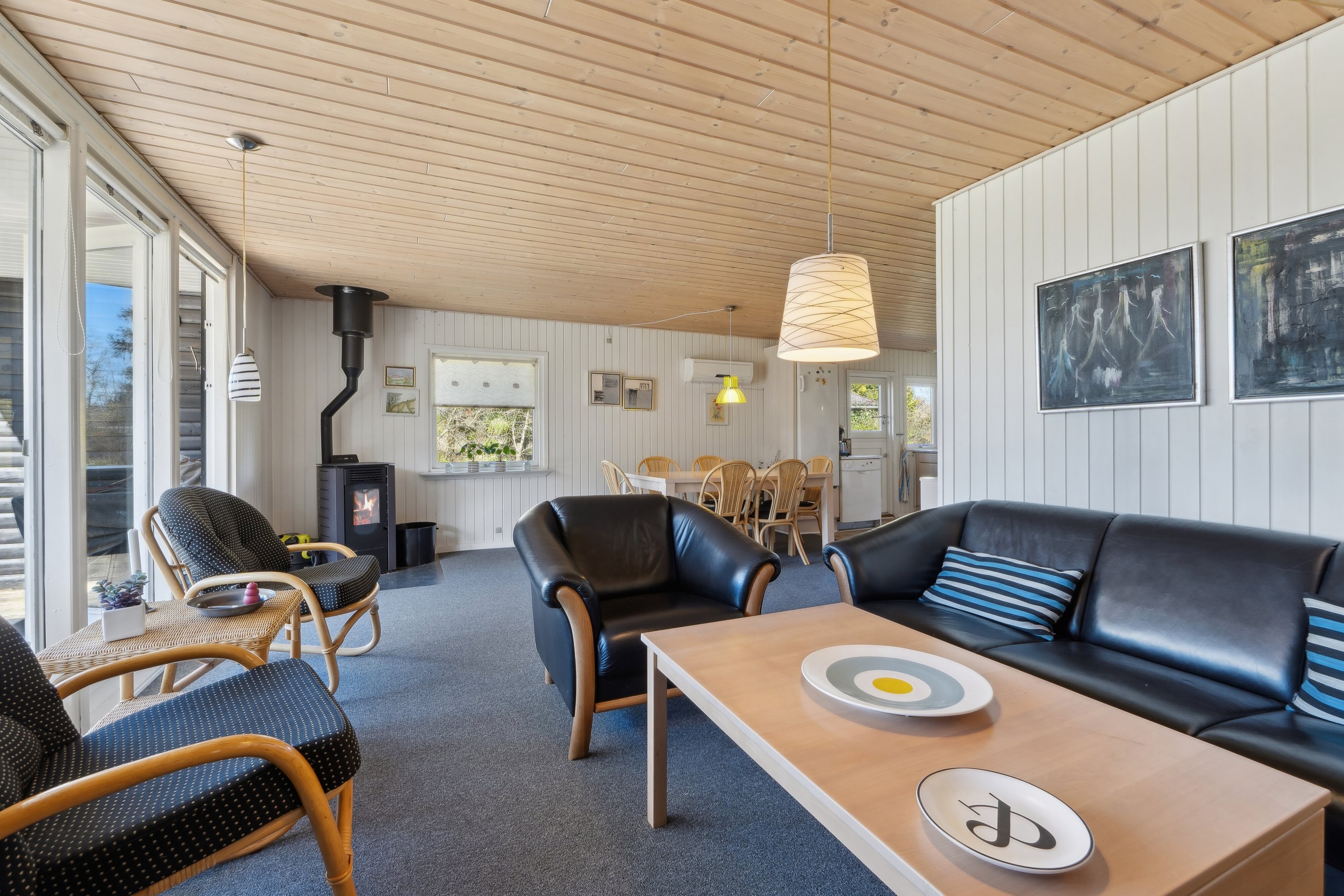 Fremhævet stue billede i fuldskærmstilstand. Billede af Tyttebærvej 48, 7441 Bording