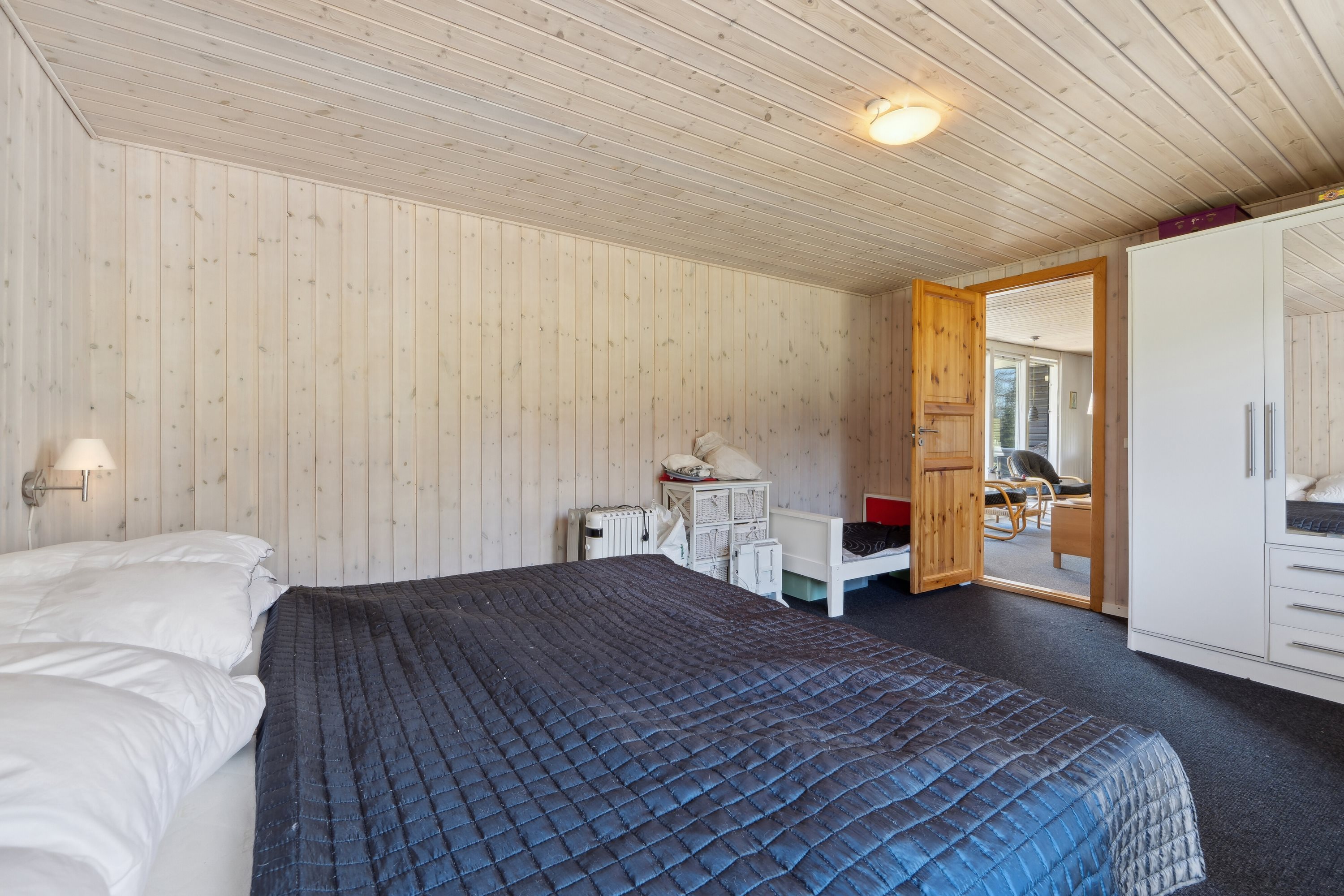 Fremhævet soveværelse billede i fuldskærmstilstand. Billede af Tyttebærvej 48, 7441 Bording