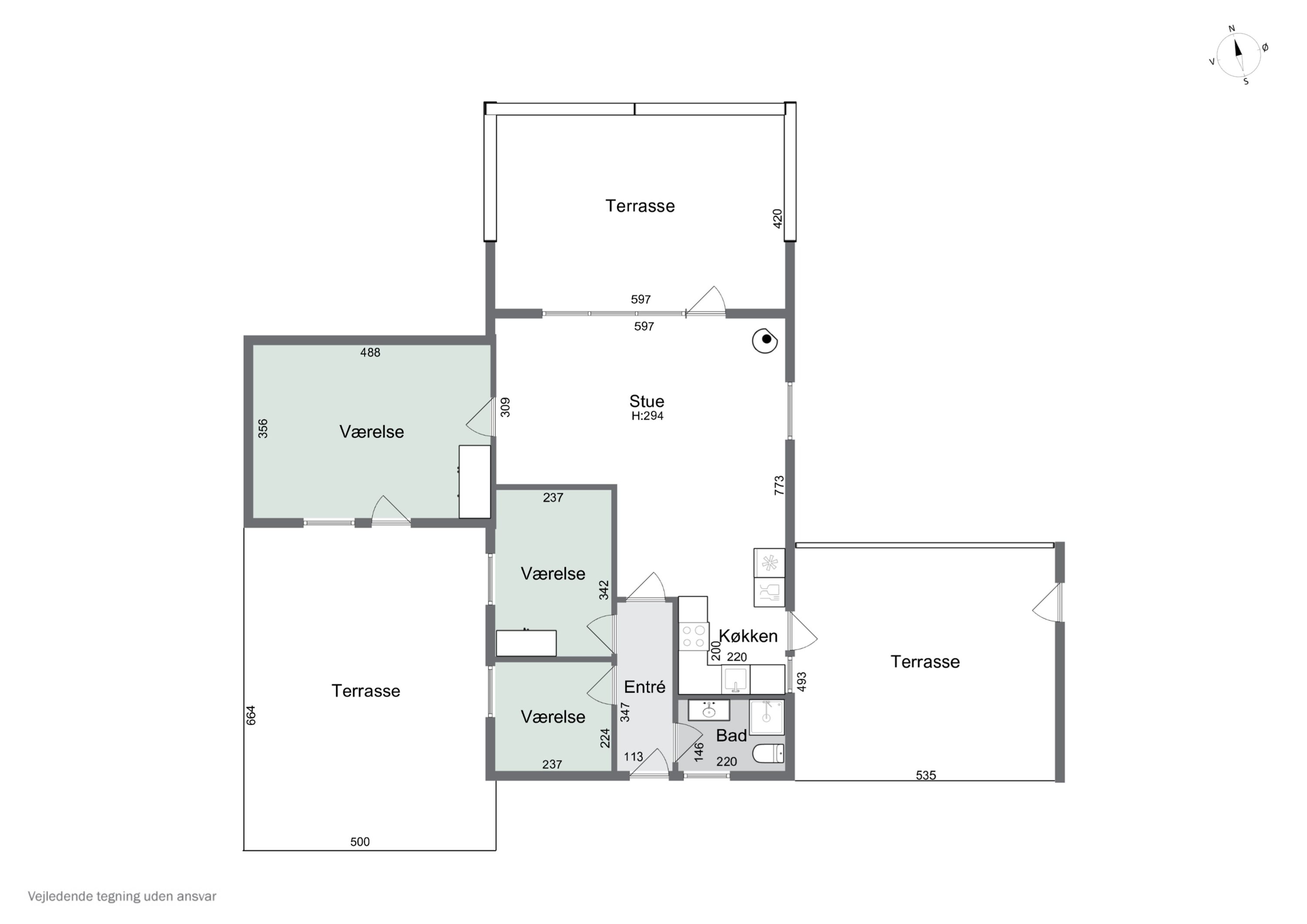 Plantegninger billede af Tyttebærvej 48, 7441 Bording
