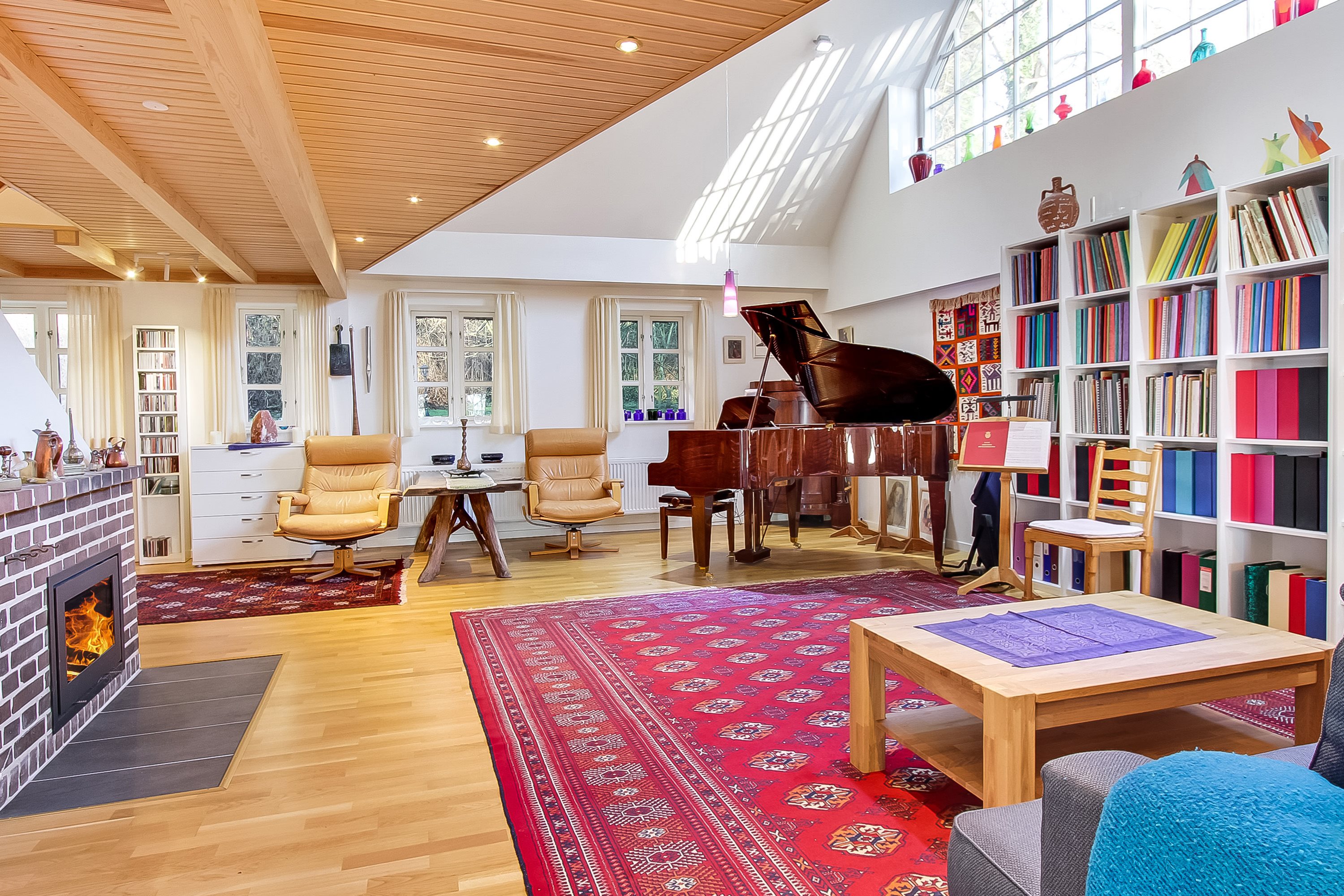 Fremhævet stue billede i fuldskærmstilstand. Billede af Norsmindevej 170, 8340 Malling