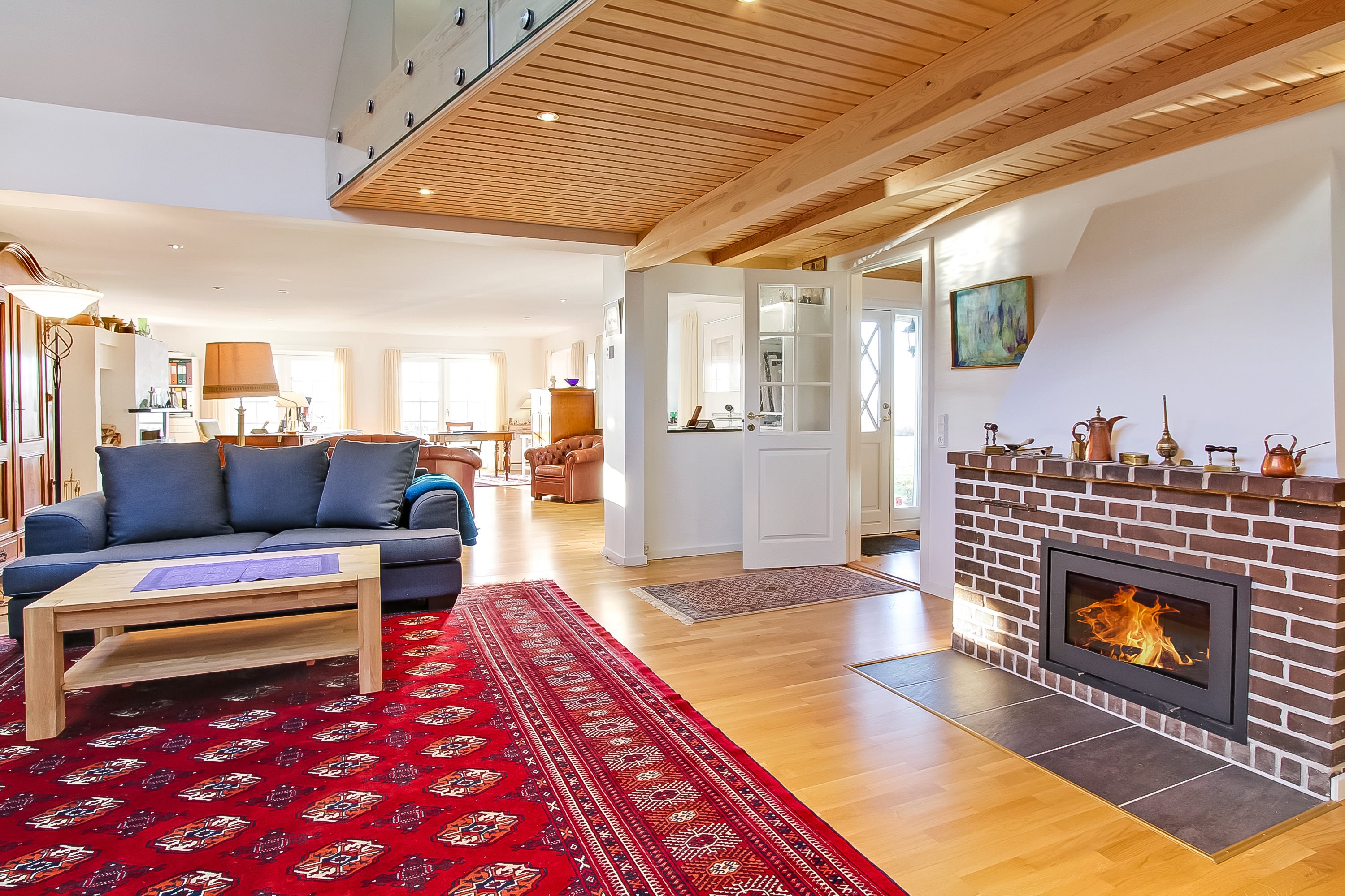 Fremhævet stue billede i fuldskærmstilstand. Billede af Norsmindevej 170, 8340 Malling