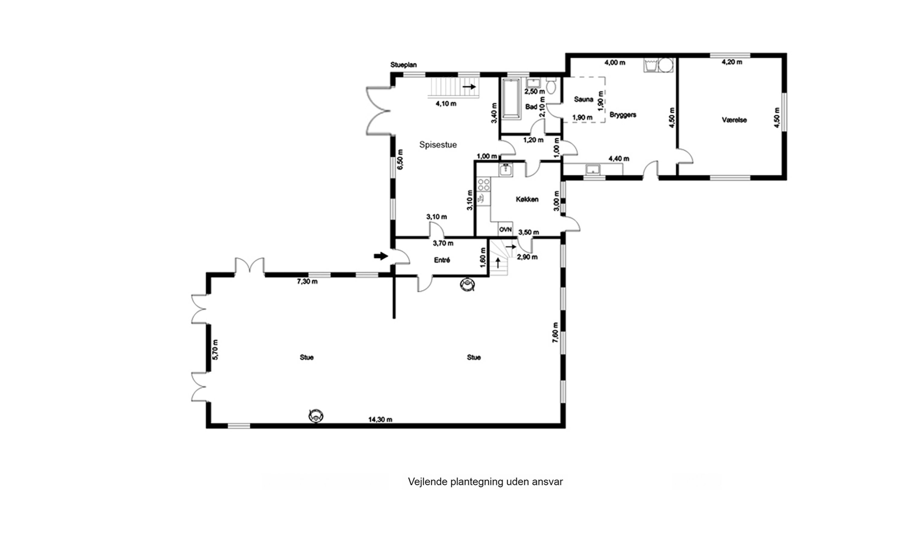 Plantegninger billede af Norsmindevej 170, 8340 Malling