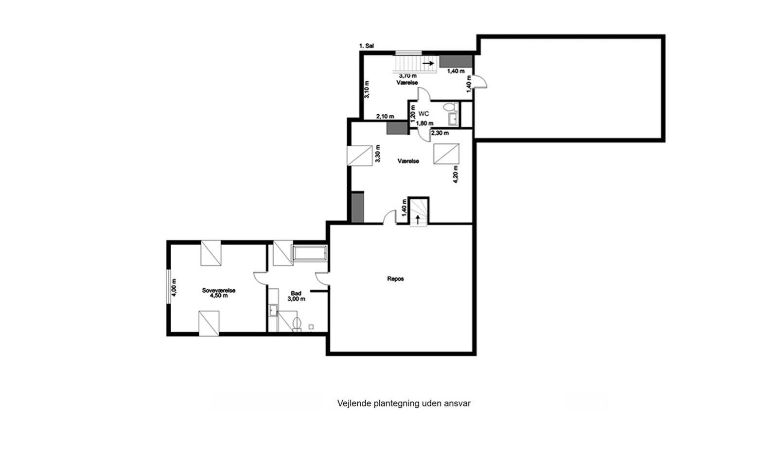 Plantegninger billede af Norsmindevej 170, 8340 Malling