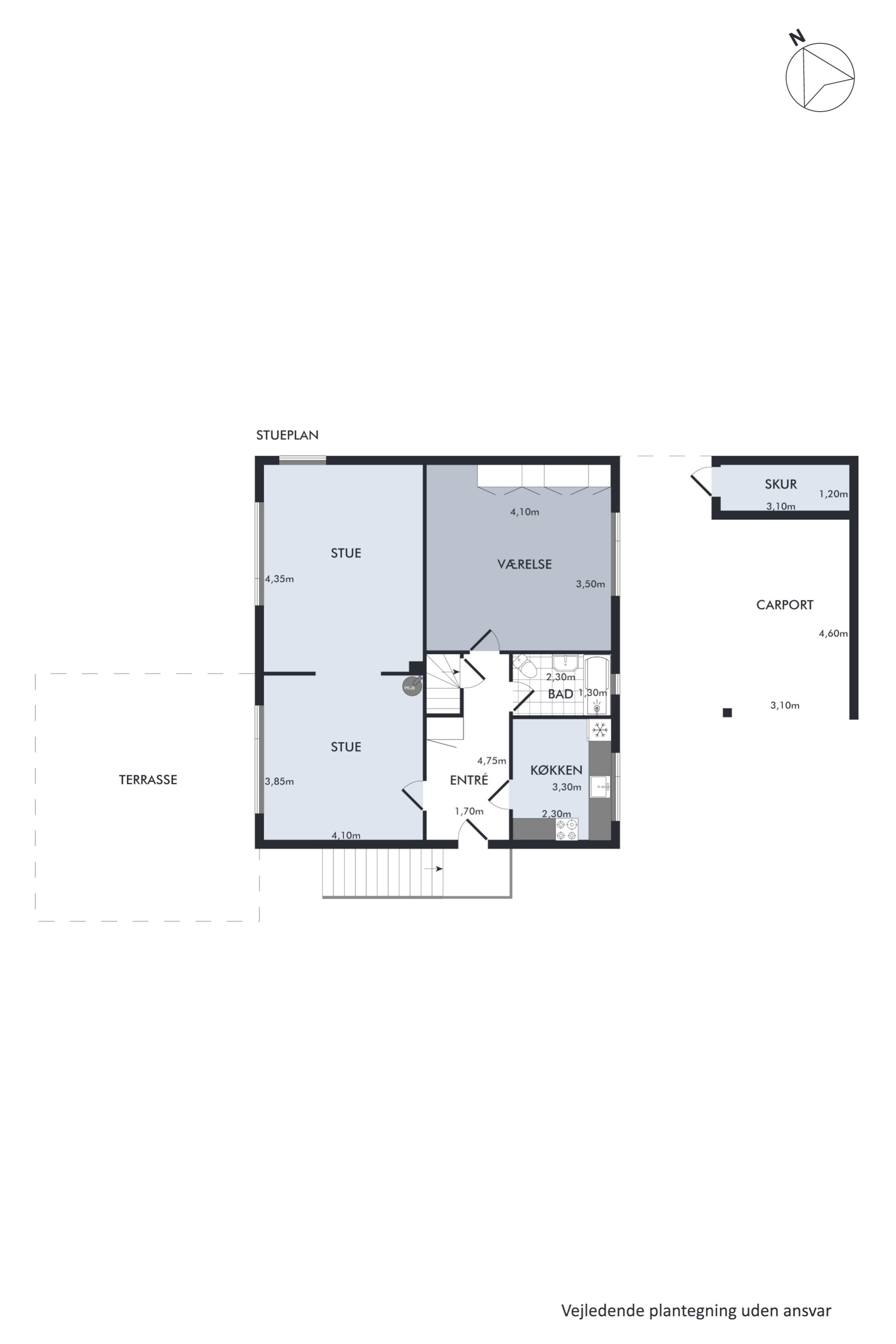 Plantegninger billede af Ulstrup Skovvej 5, Sdr Vinge, 8860 Ulstrup