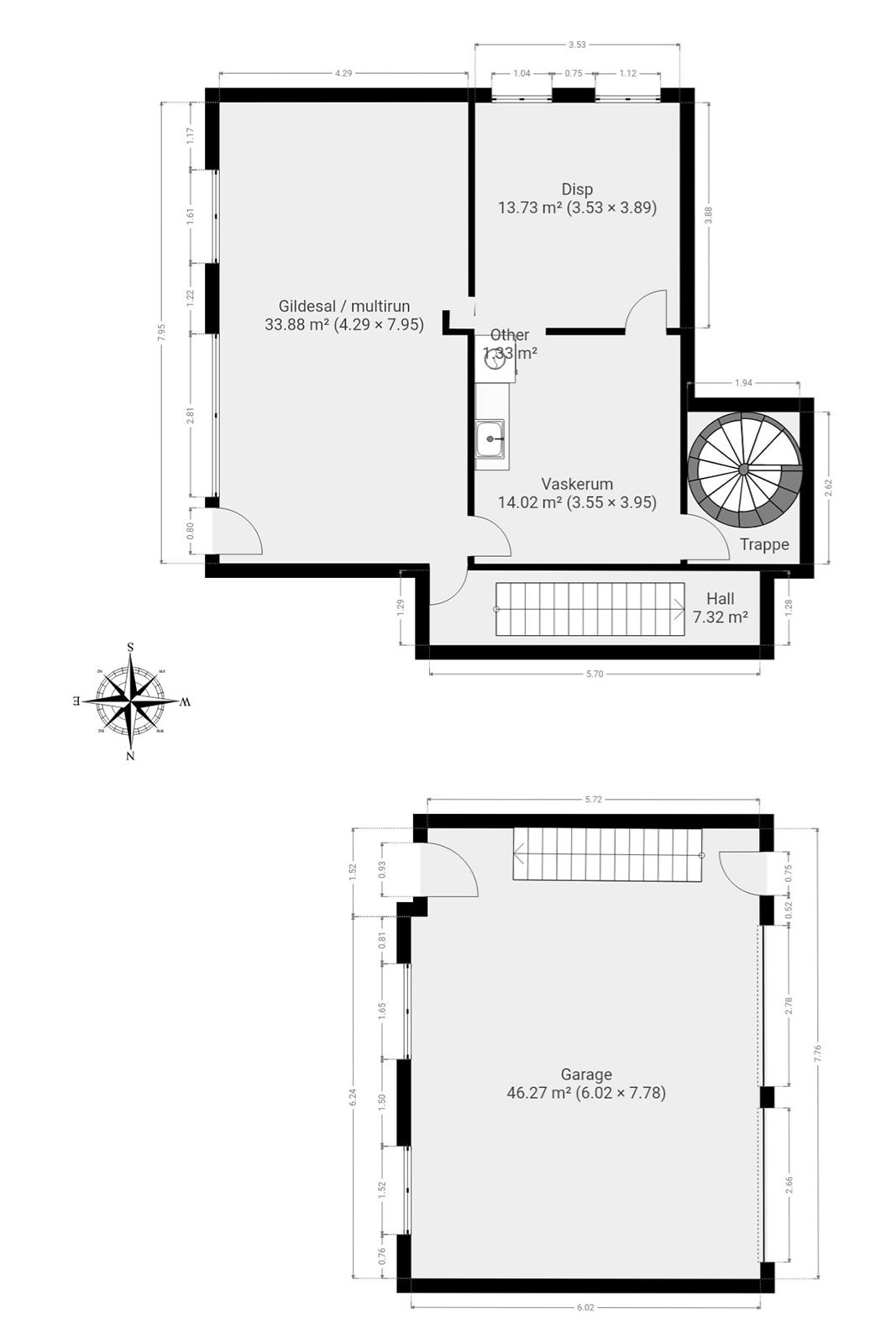 Plantegninger billede af Stensgårdsvej 77, Erritsø, 7000 Fredericia