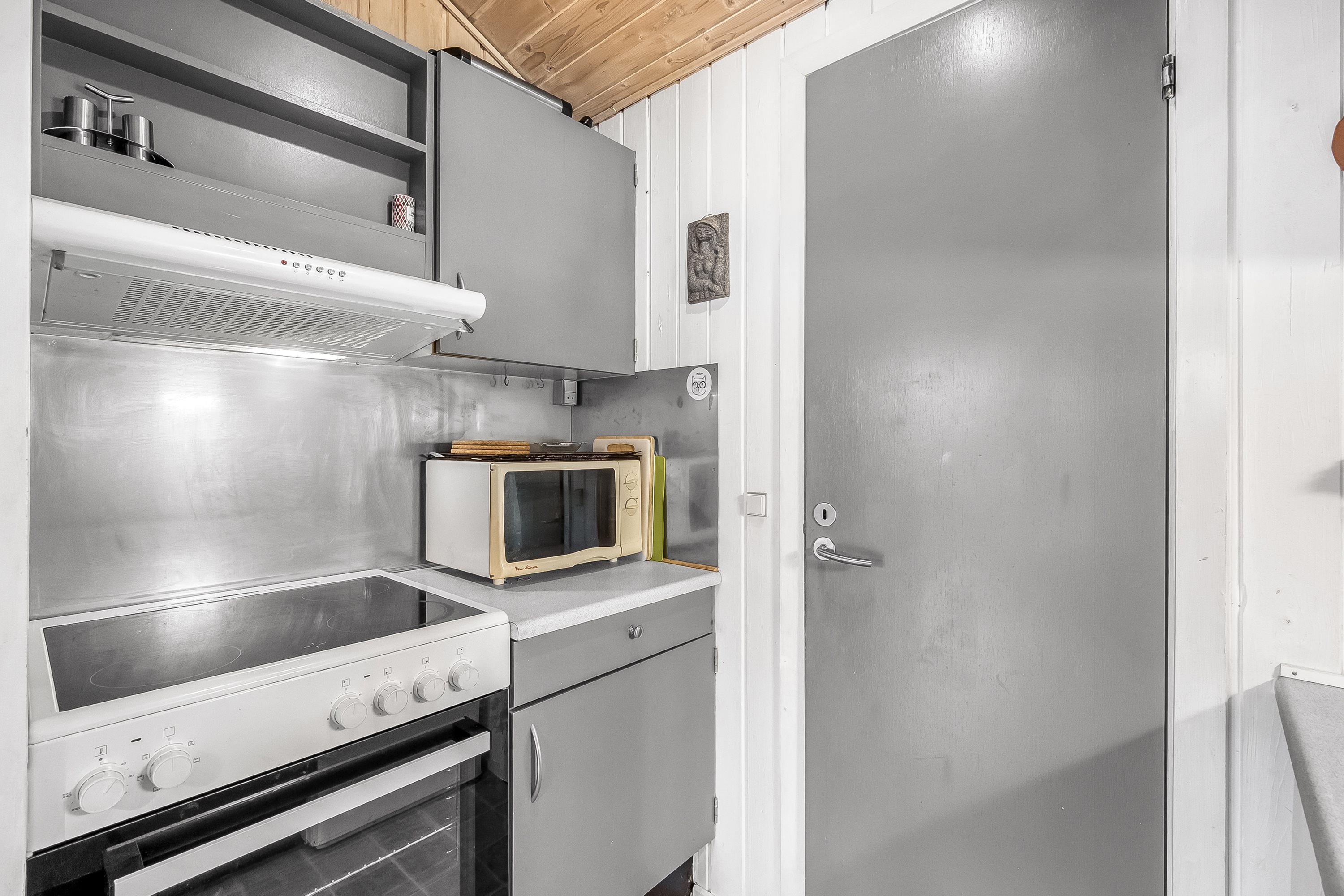 Fremhævet køkken billede i fuldskærmstilstand. Billede af Vester Fælled 144, Bork Havn, 6893 Hemmet