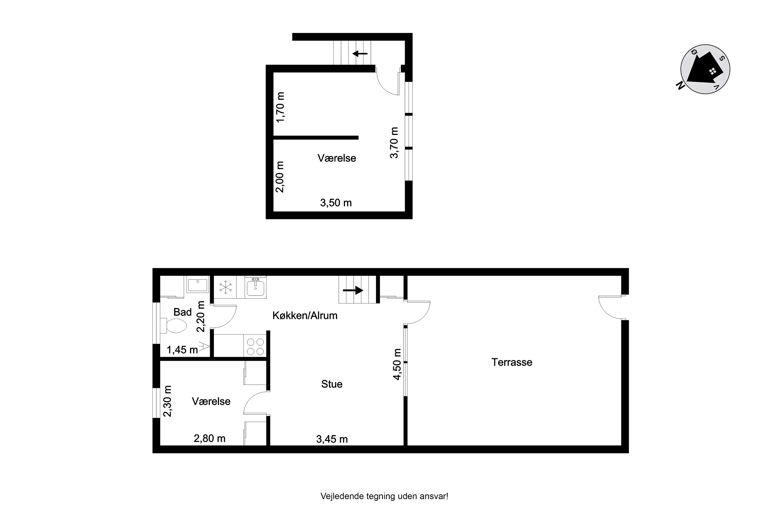Plantegninger billede af Vester Fælled 144, Bork Havn, 6893 Hemmet