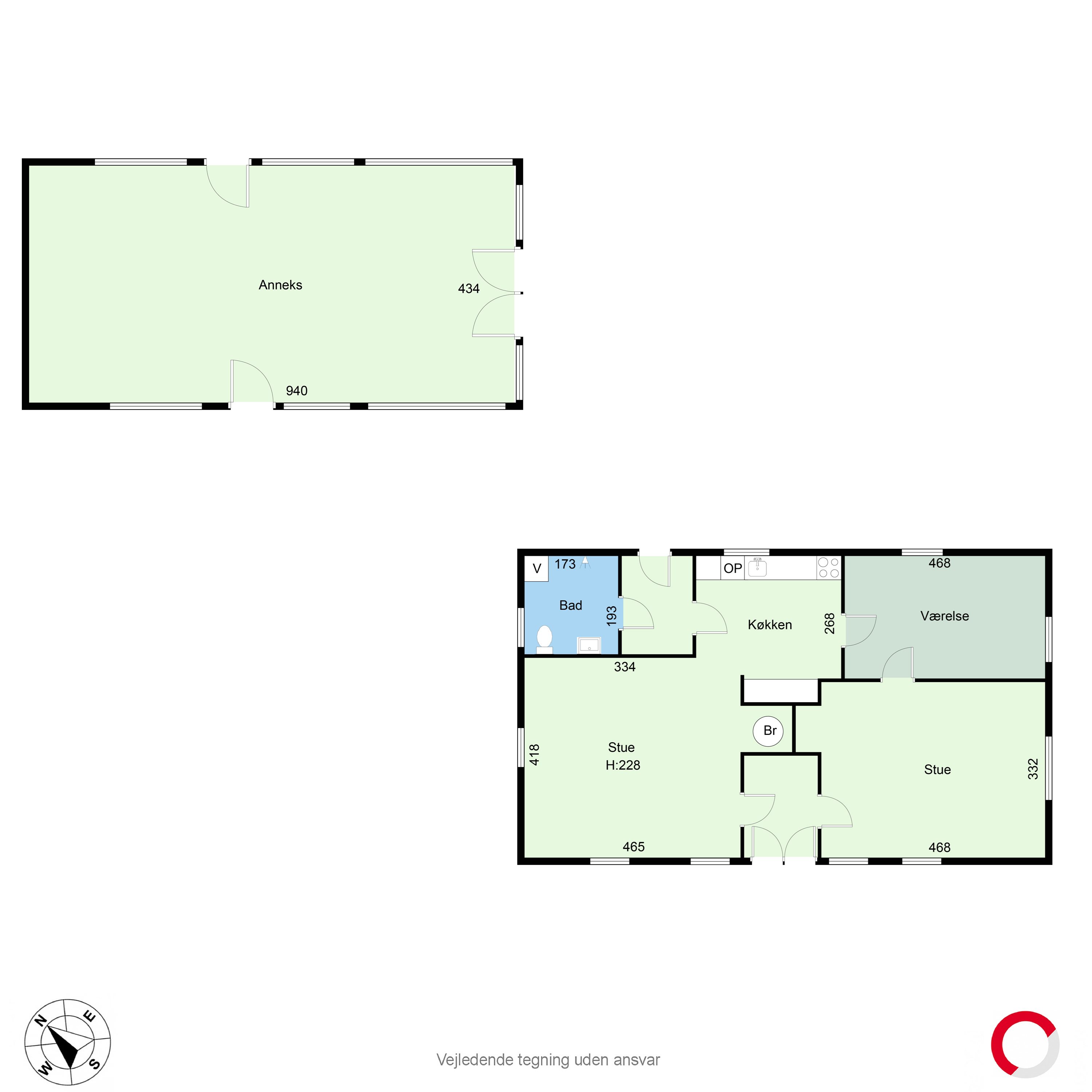 Plantegninger billede af Moesgård Allé 7, 8320 Mårslet