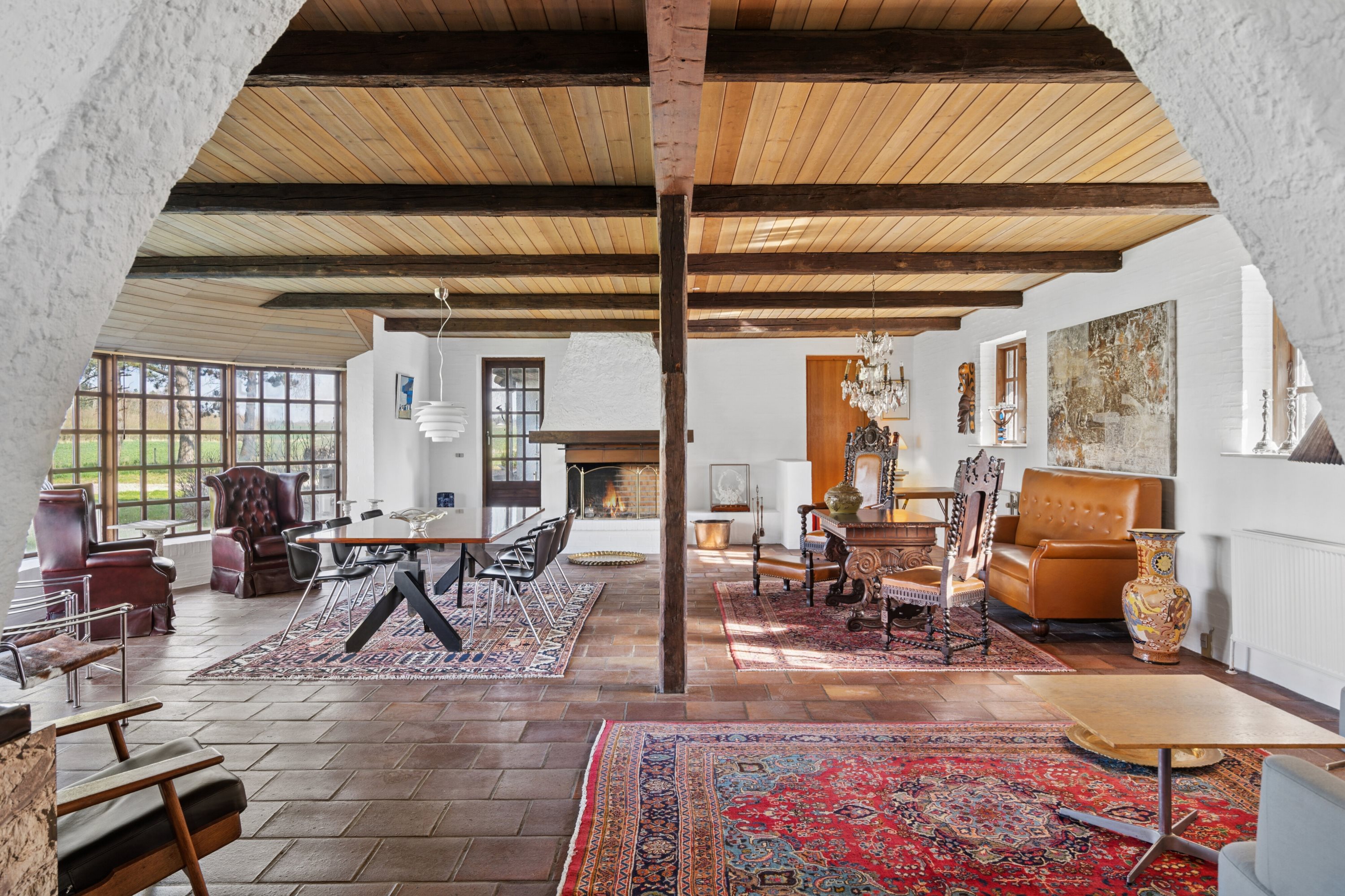 Fremhævet stue billede i fuldskærmstilstand. Billede af Strandbakken 52, Klinteby, 4736 Karrebæksminde