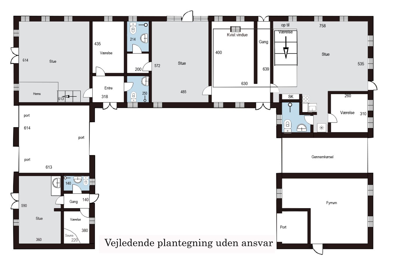 Plantegninger billede af Odensevej 42, Melby, 5610 Assens