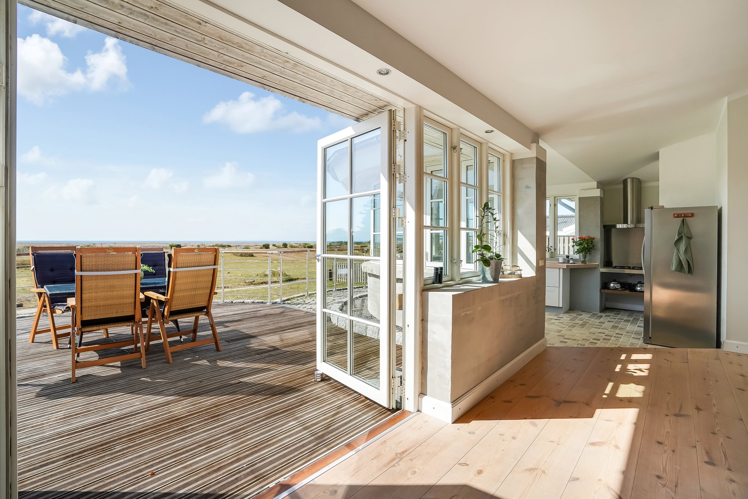 Fremhævet terrasse billede i fuldskærmstilstand. Billede af Helnæsvej 10, Brydegaard, 5683 Haarby