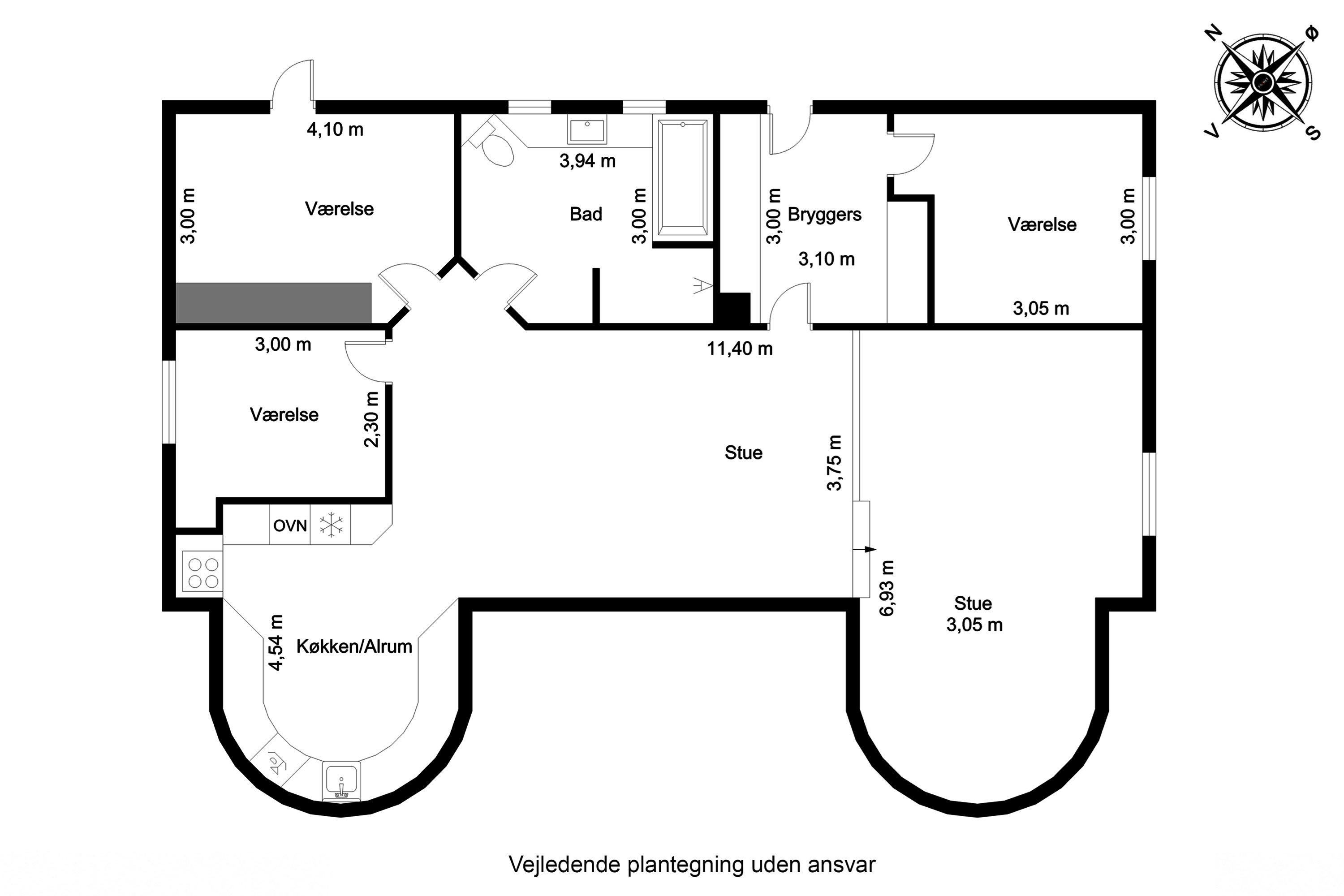 Plantegninger billede af Helnæsvej 10, Brydegaard, 5683 Haarby