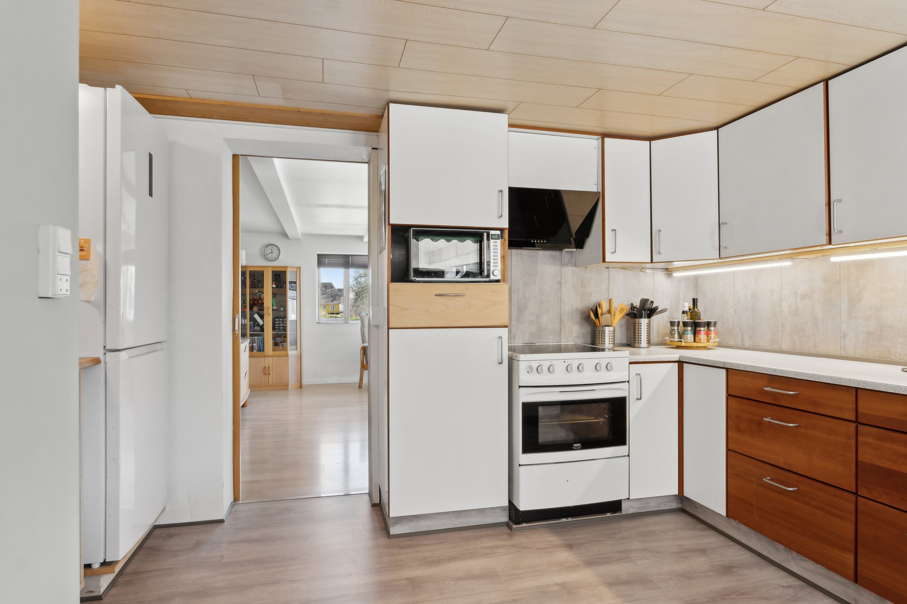 Fremhævet køkken billede i fuldskærmstilstand. Billede af Markvænget 2, Grønhøj, 7470 Karup J