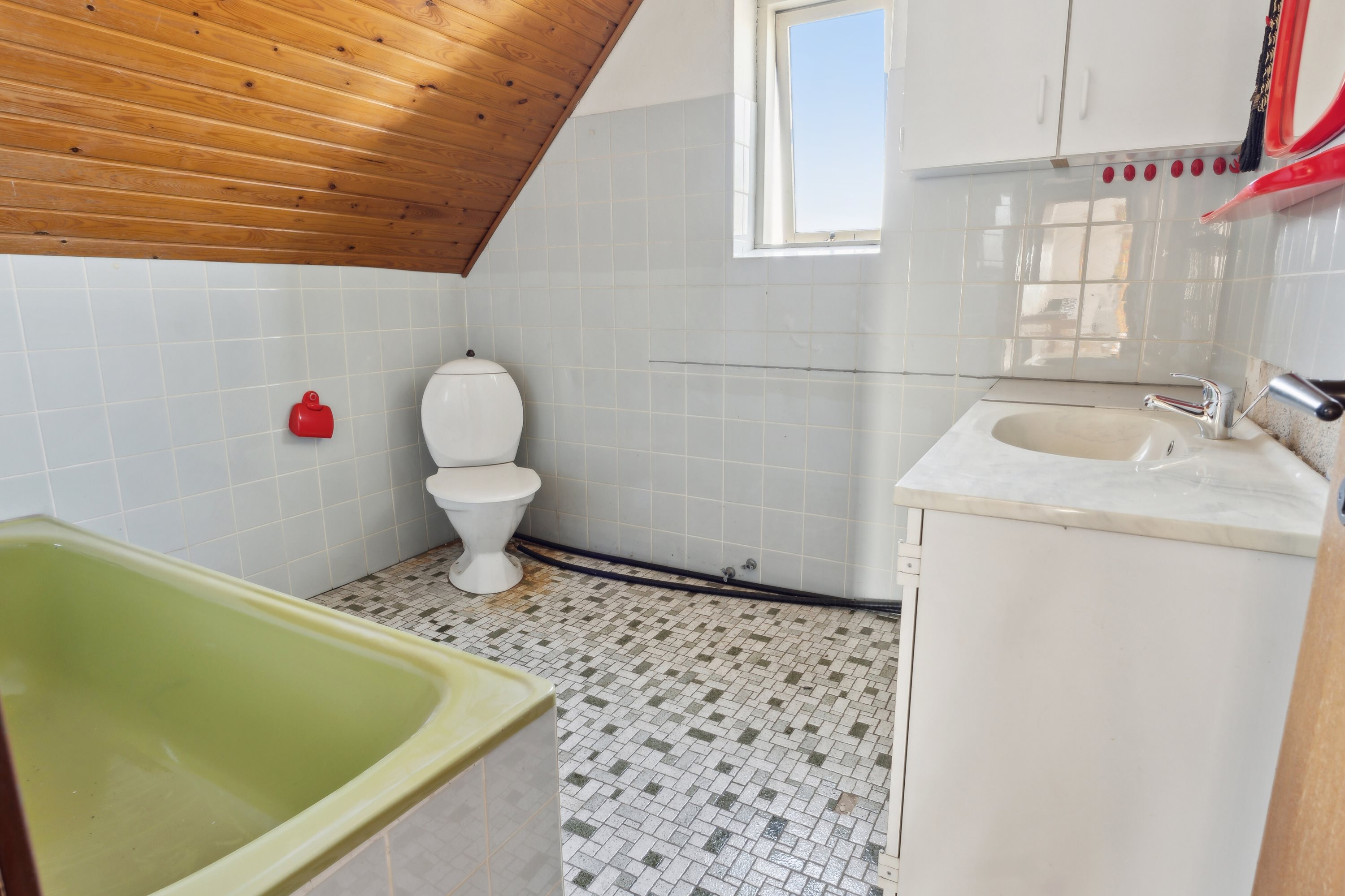 Fremhævet badeværelse billede i fuldskærmstilstand. Billede af Markvænget 2, Grønhøj, 7470 Karup J